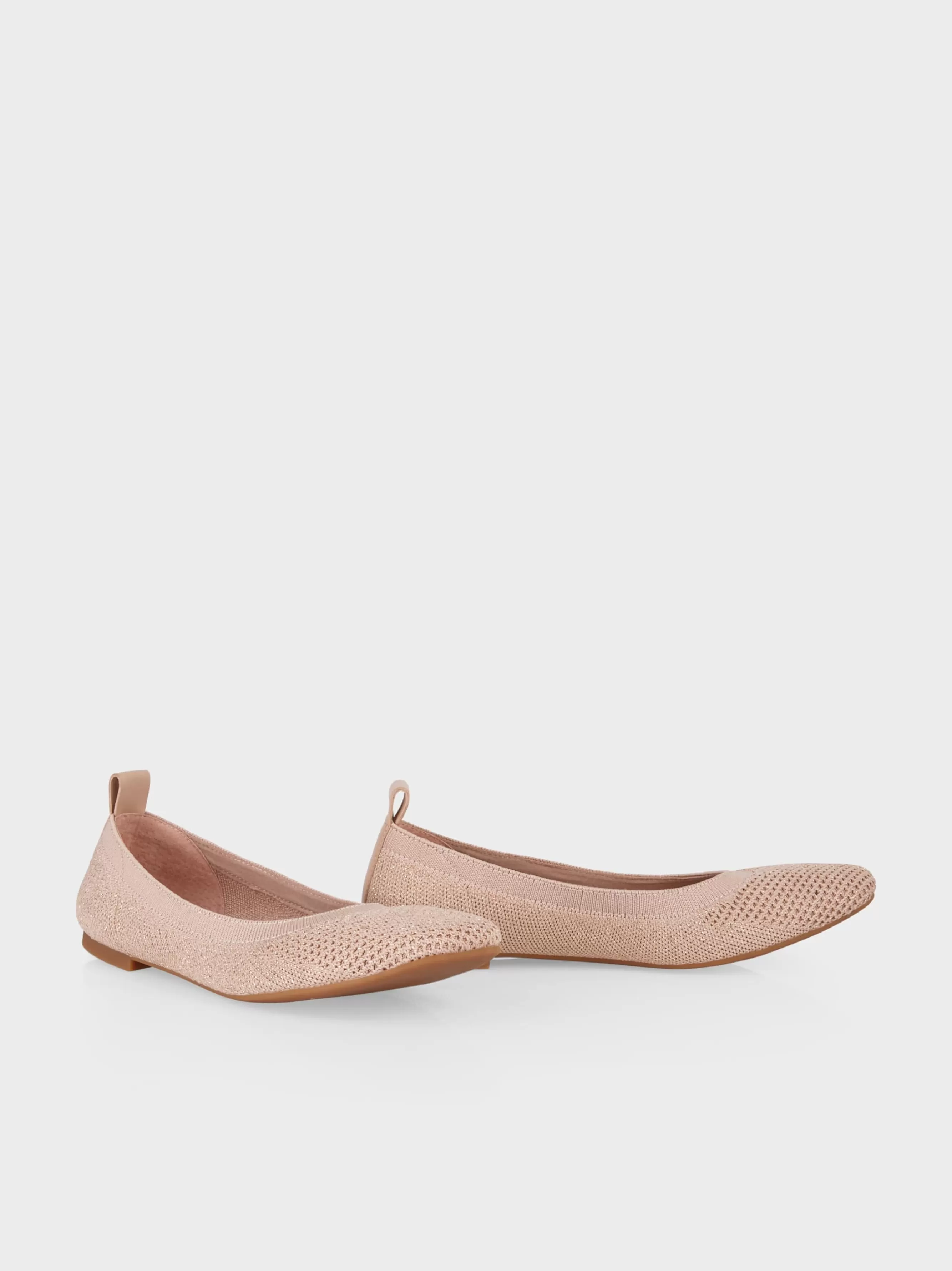 Marc Cain Schuhe-BALLERINAS MIT JACQUARDSTRICK soft rose