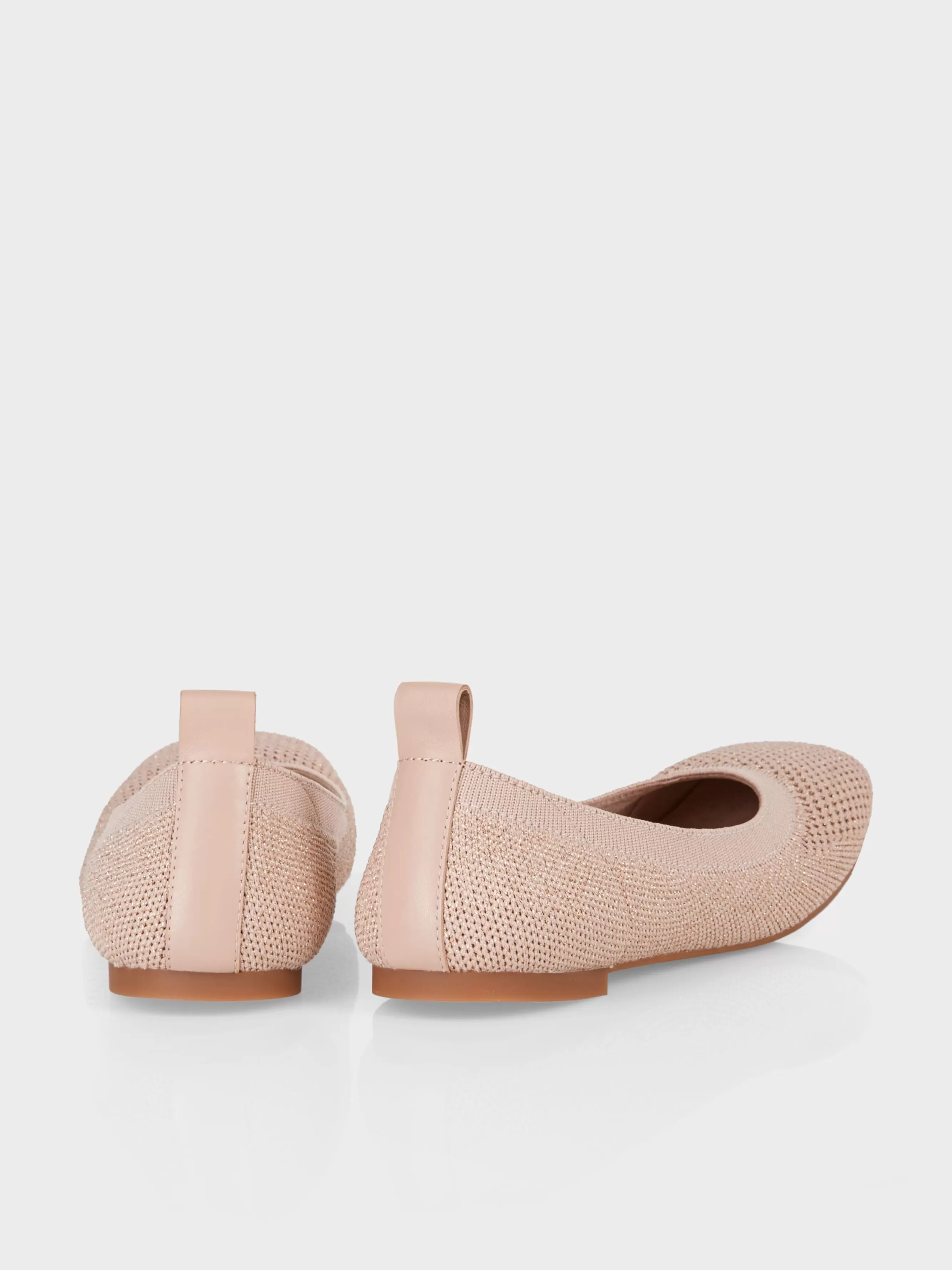 Marc Cain Schuhe-BALLERINAS MIT JACQUARDSTRICK soft rose