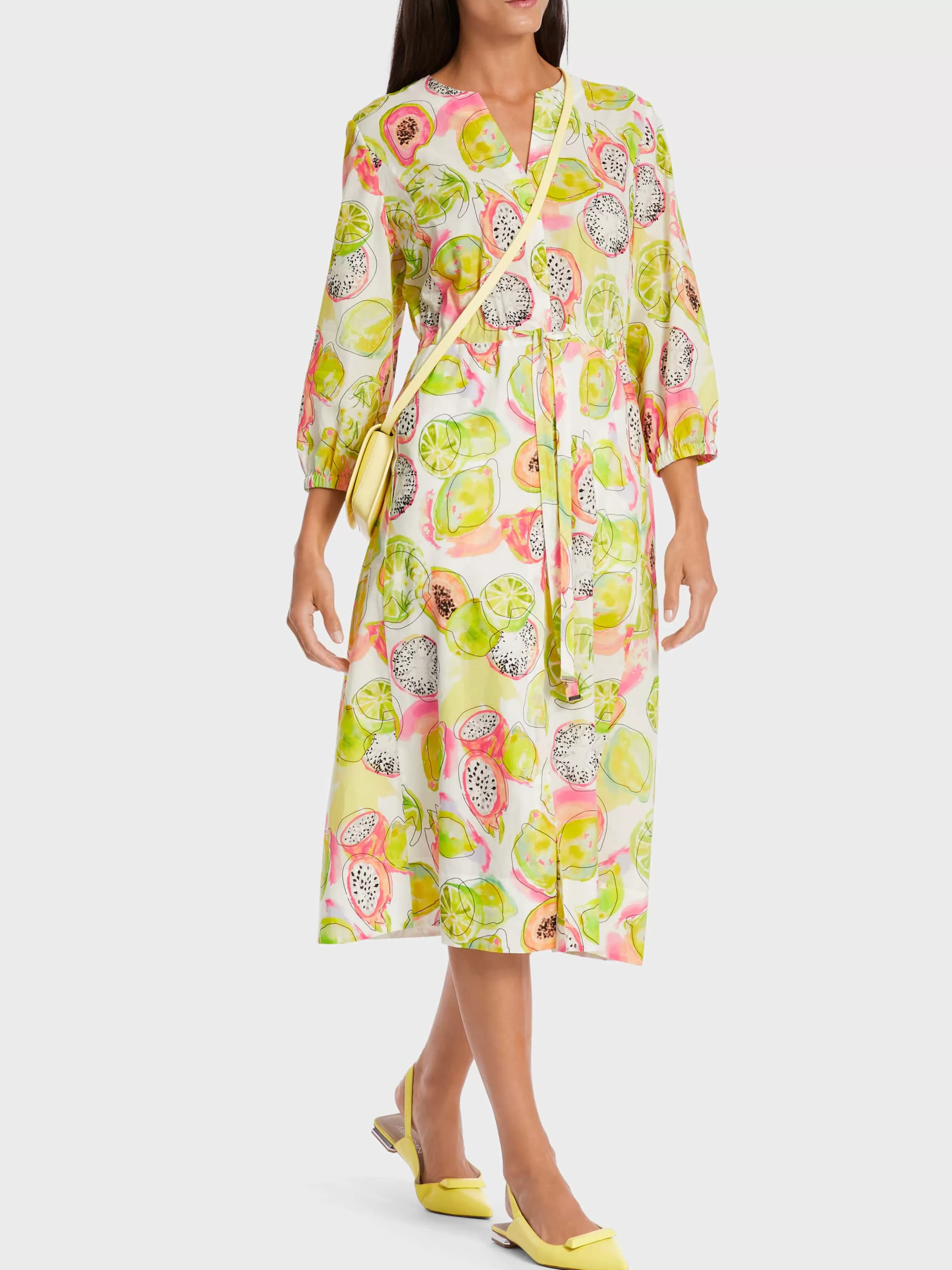 Marc Cain Kleider-BEDRUCKTES KLEID pale lemon