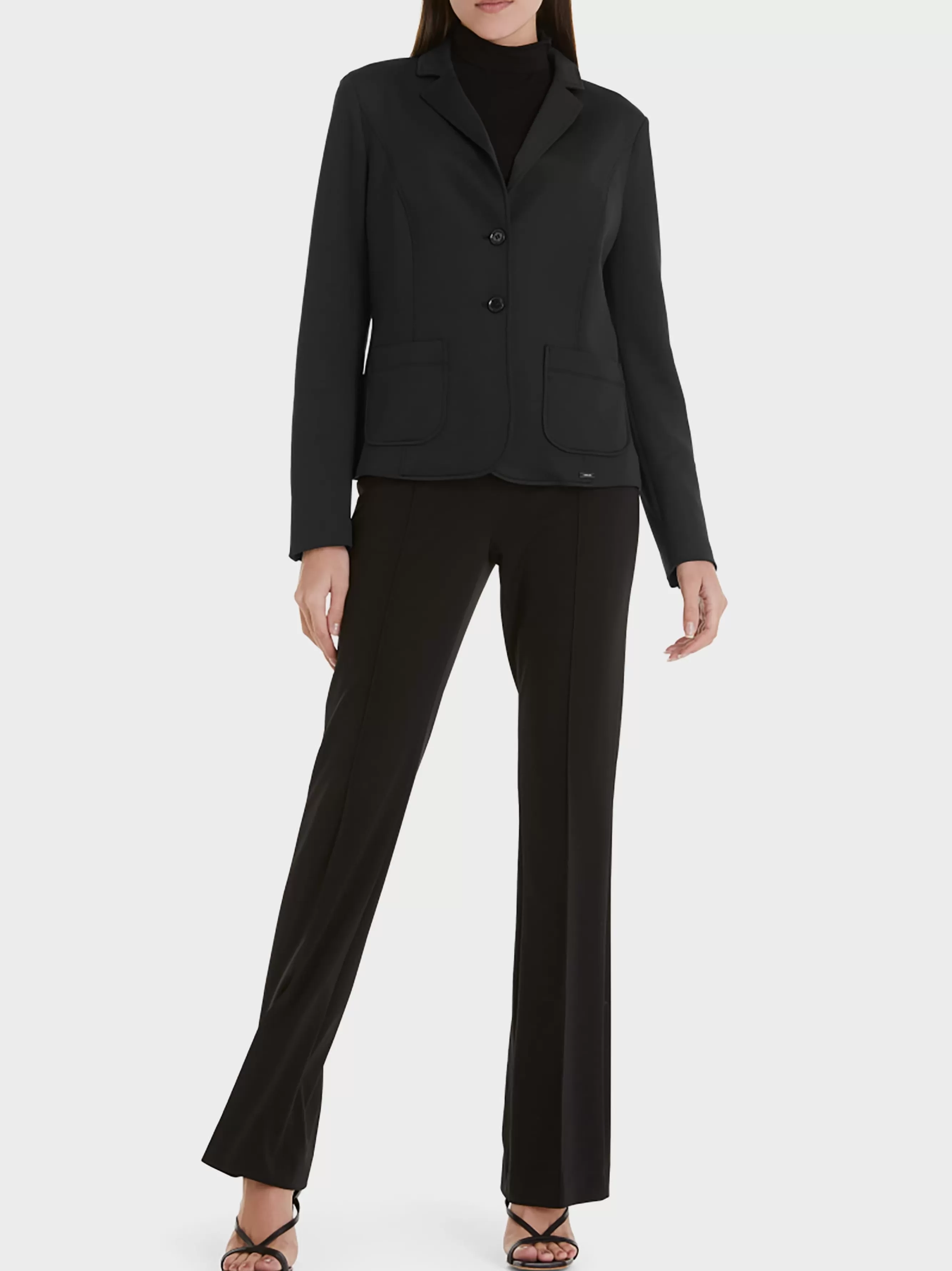 Marc Cain Blazer-BLAZER MIT AUFGESETZTEN TASCHEN black