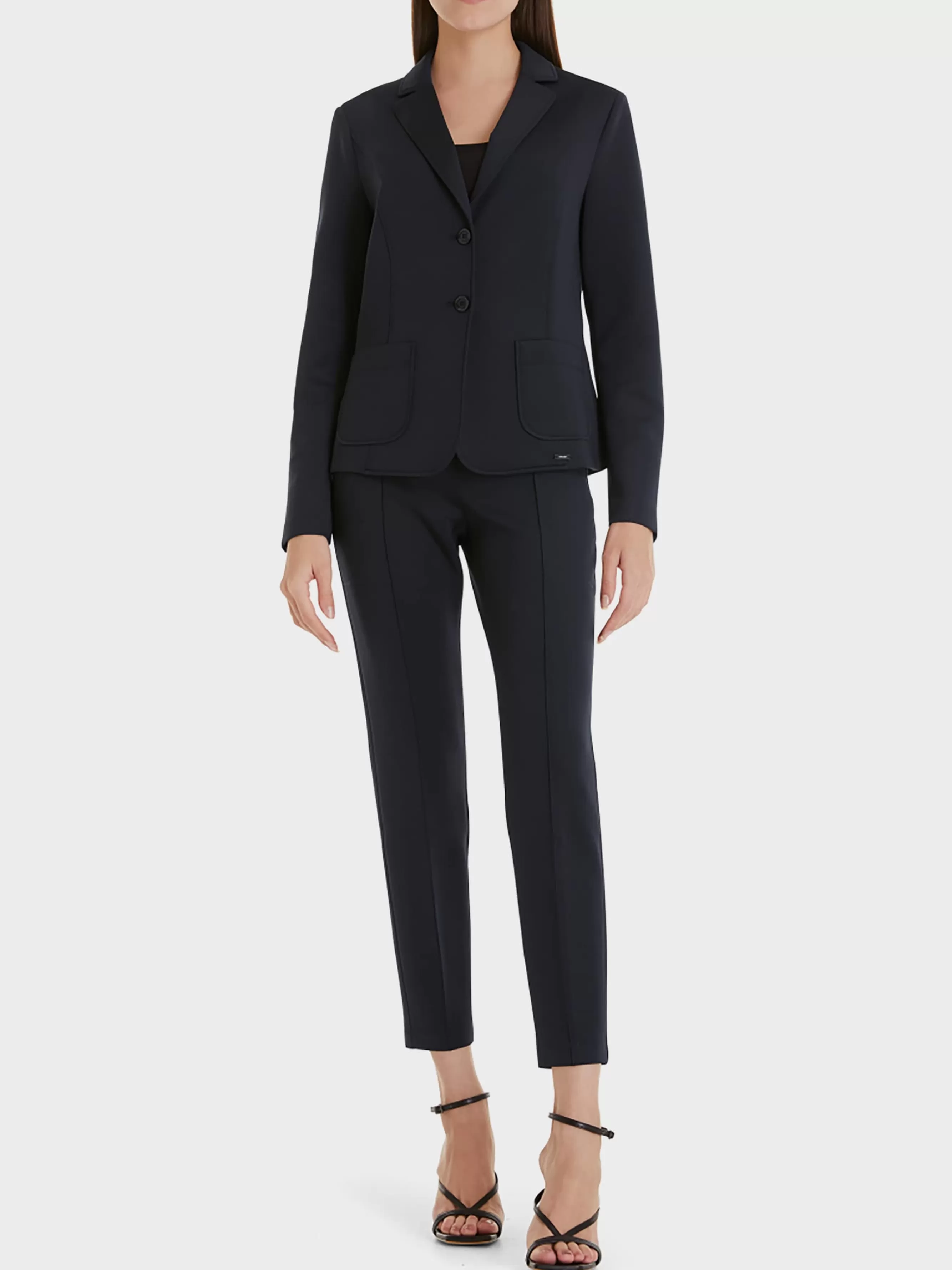 Marc Cain Blazer-BLAZER MIT AUFGESETZTEN TASCHEN midnight blue