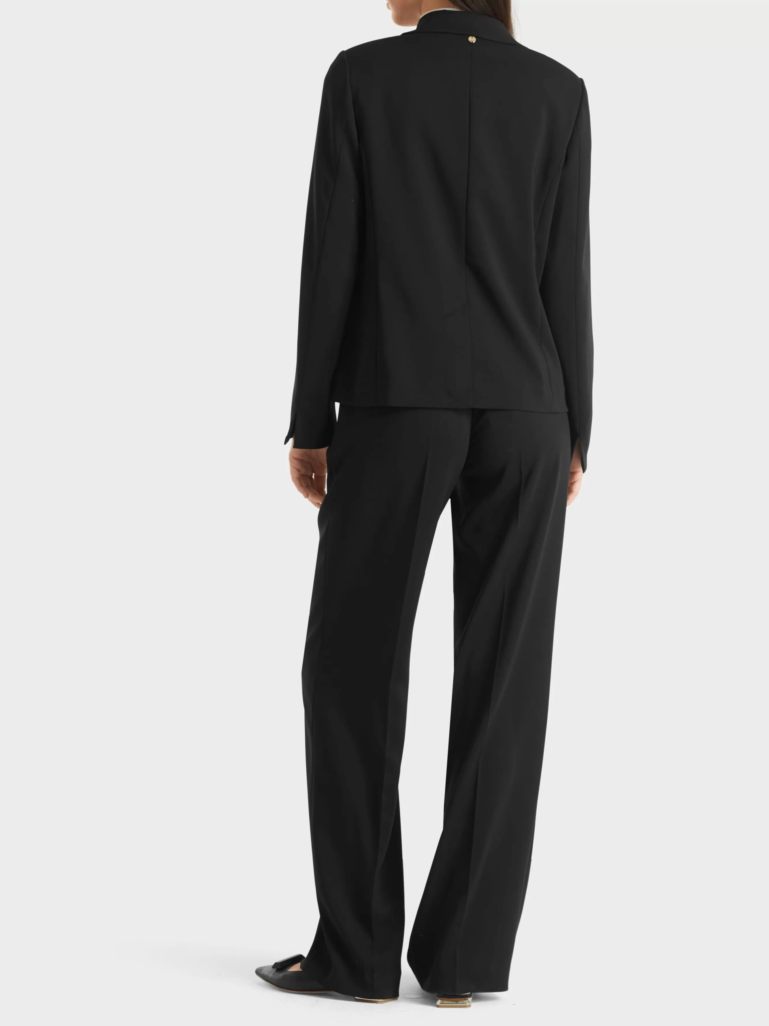 Marc Cain Blazer-BLAZER MIT AUFSTEIGENDEM REVERS black