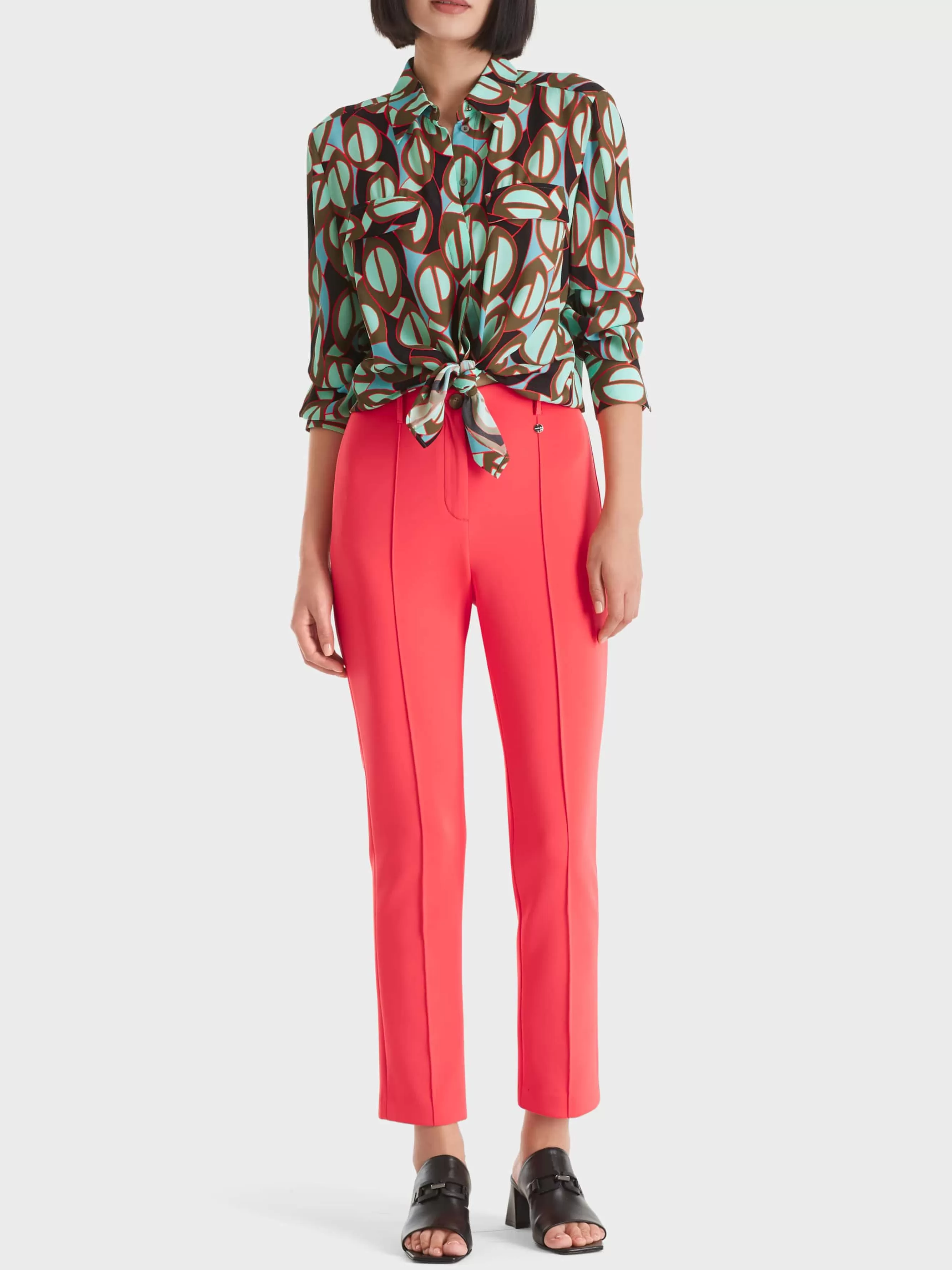 Marc Cain Hosen-BLEISTIFTHOSE SYDNEY deep coral