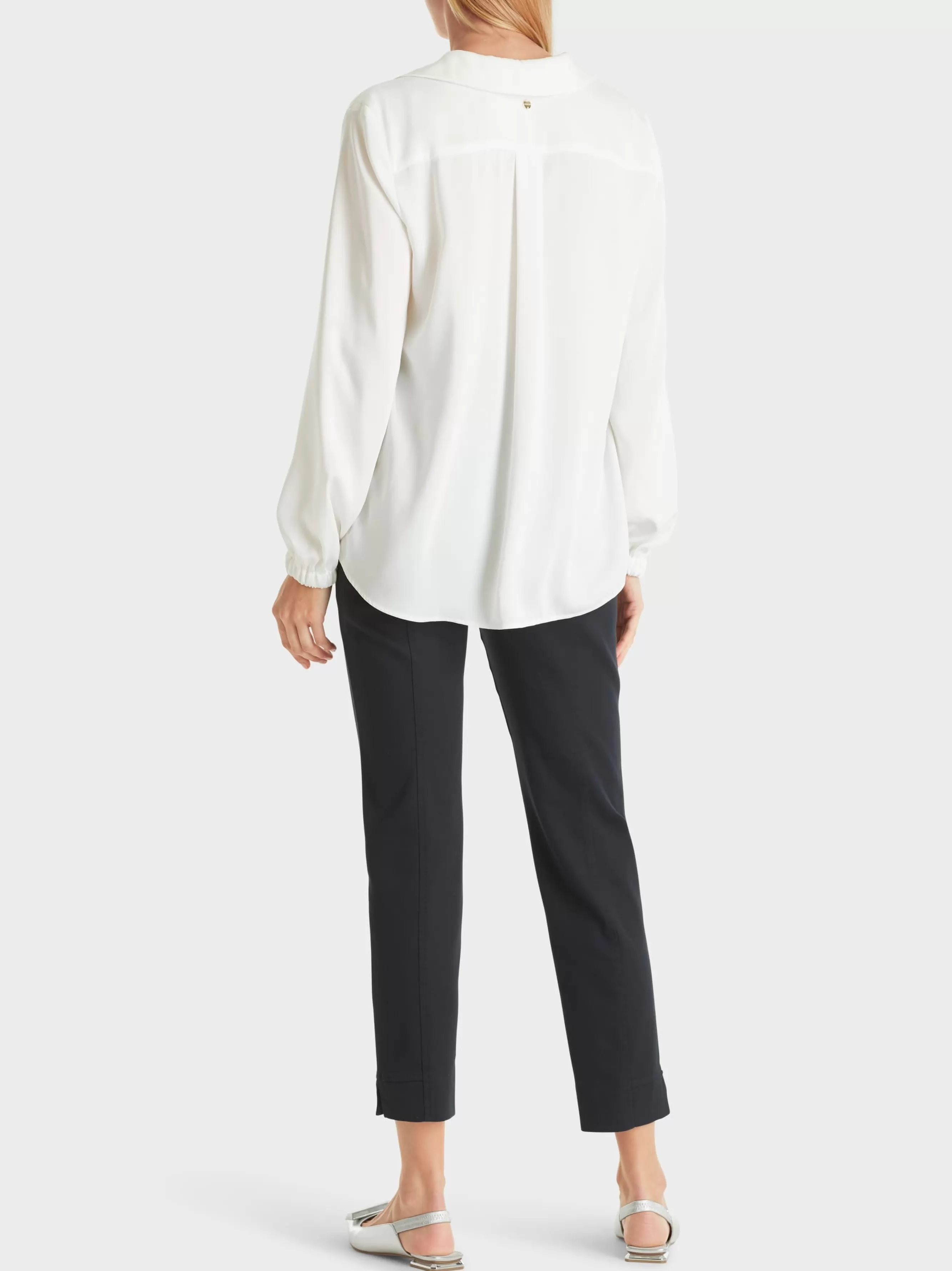 Marc Cain Blusen & Tuniken-BLUSE IM POLO-STIL off-white