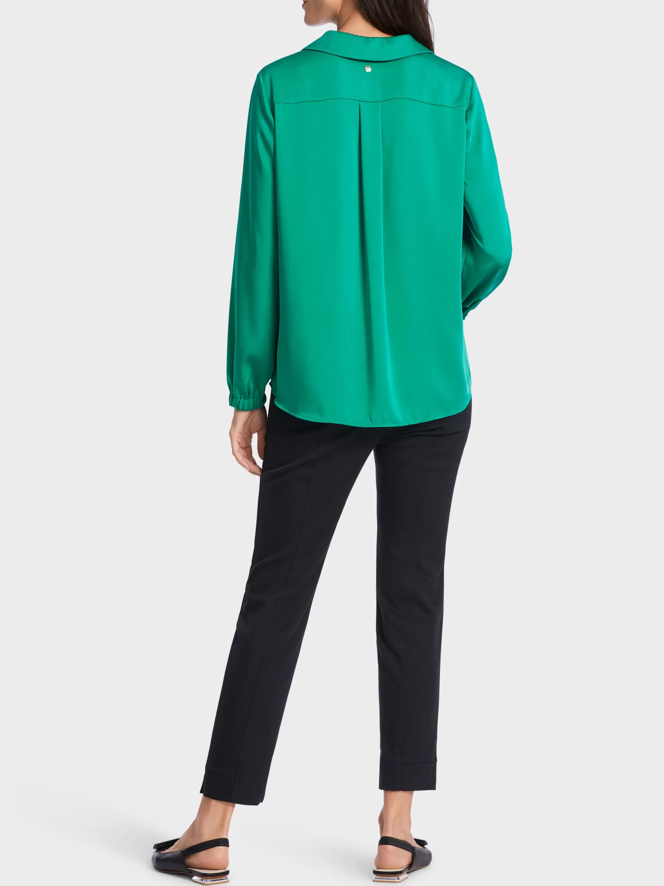 Marc Cain Blusen & Tuniken-BLUSE IM POLO-STIL bright malachite