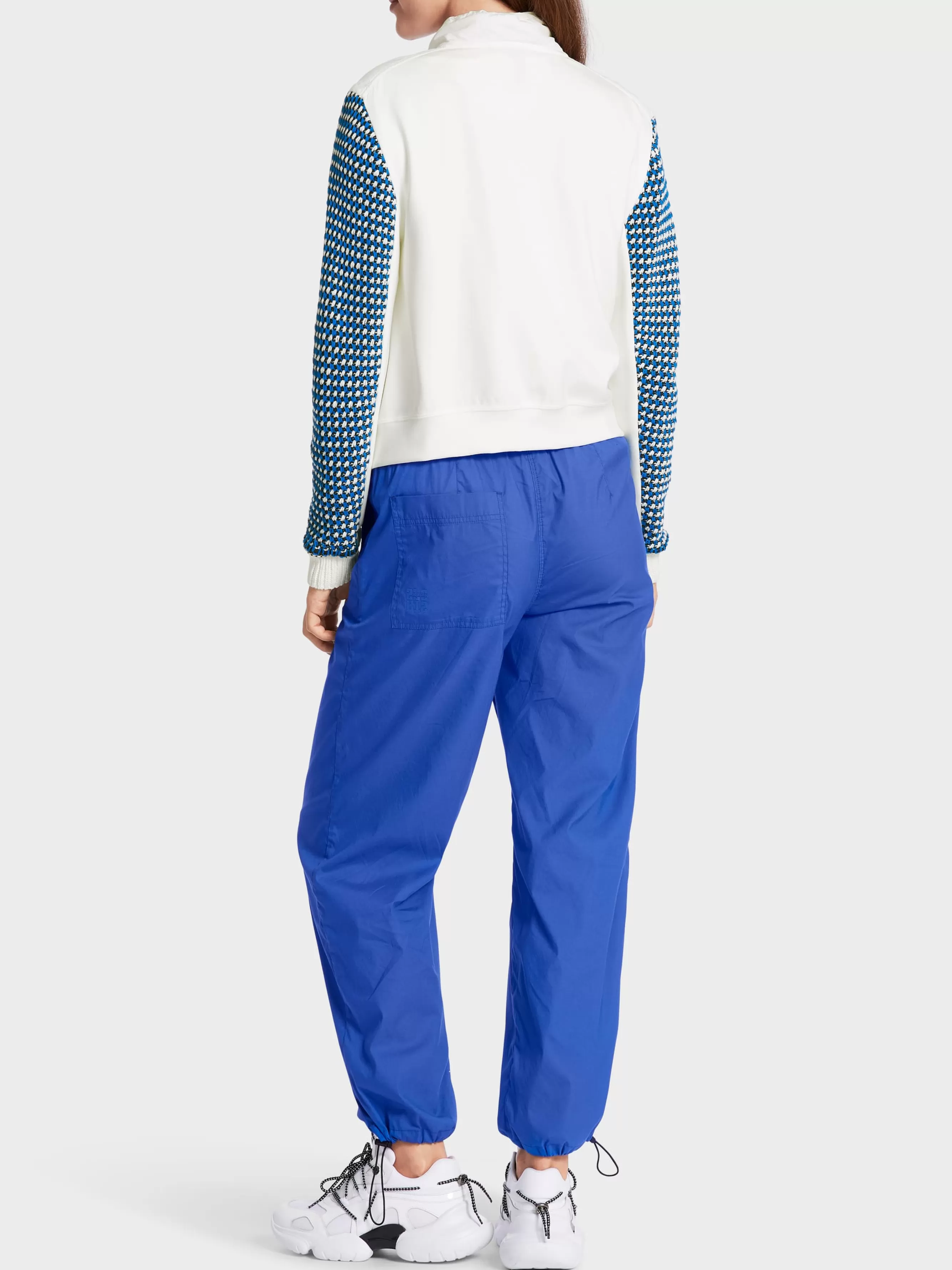 Marc Cain Jacken | Strick-CARDIGAN MIT ZIPP KNITTED IN GERMANY bright royal blue