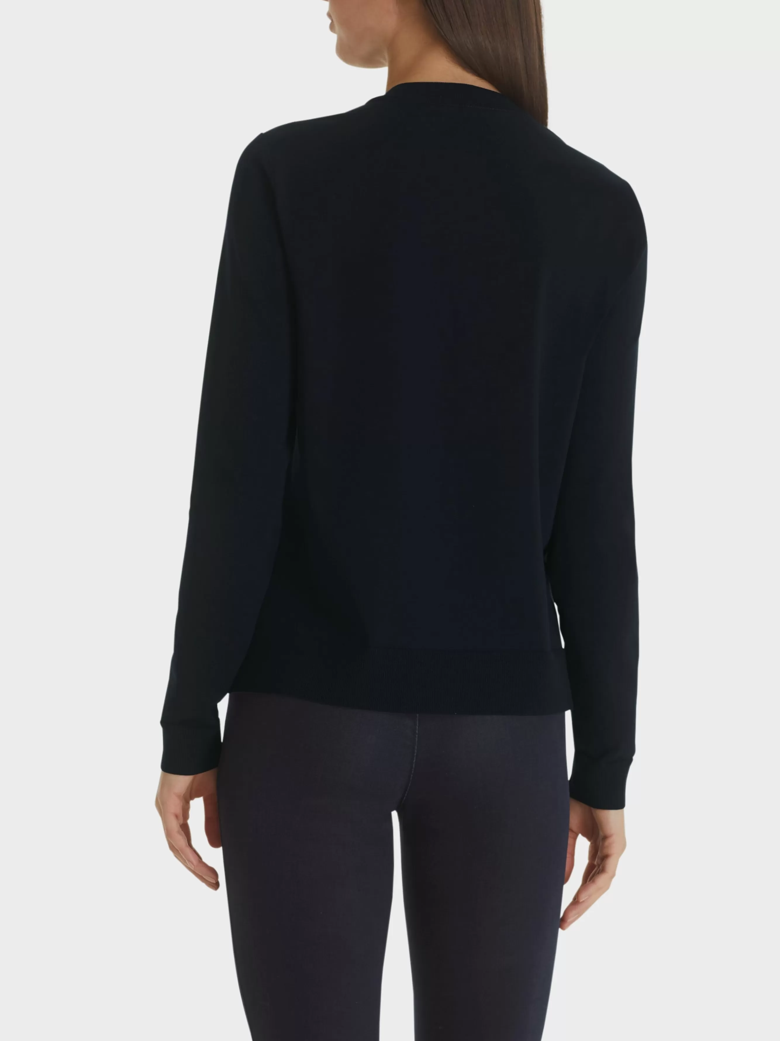 Marc Cain Jacken | Strick-CARDIGAN "RETHINK TOGETHER" midnight blue