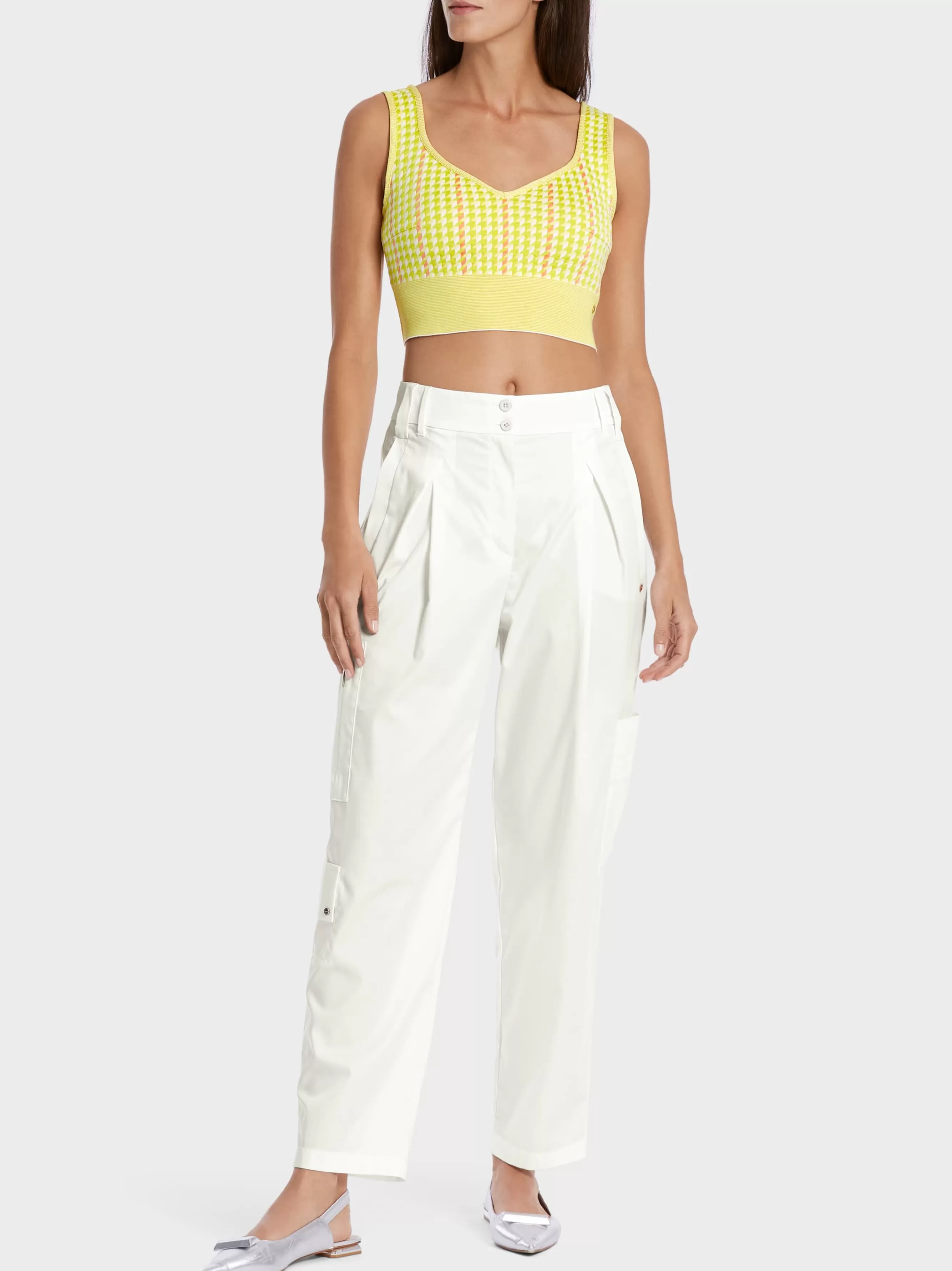 Marc Cain Hosen-CARGO-HOSE RENTON off-white