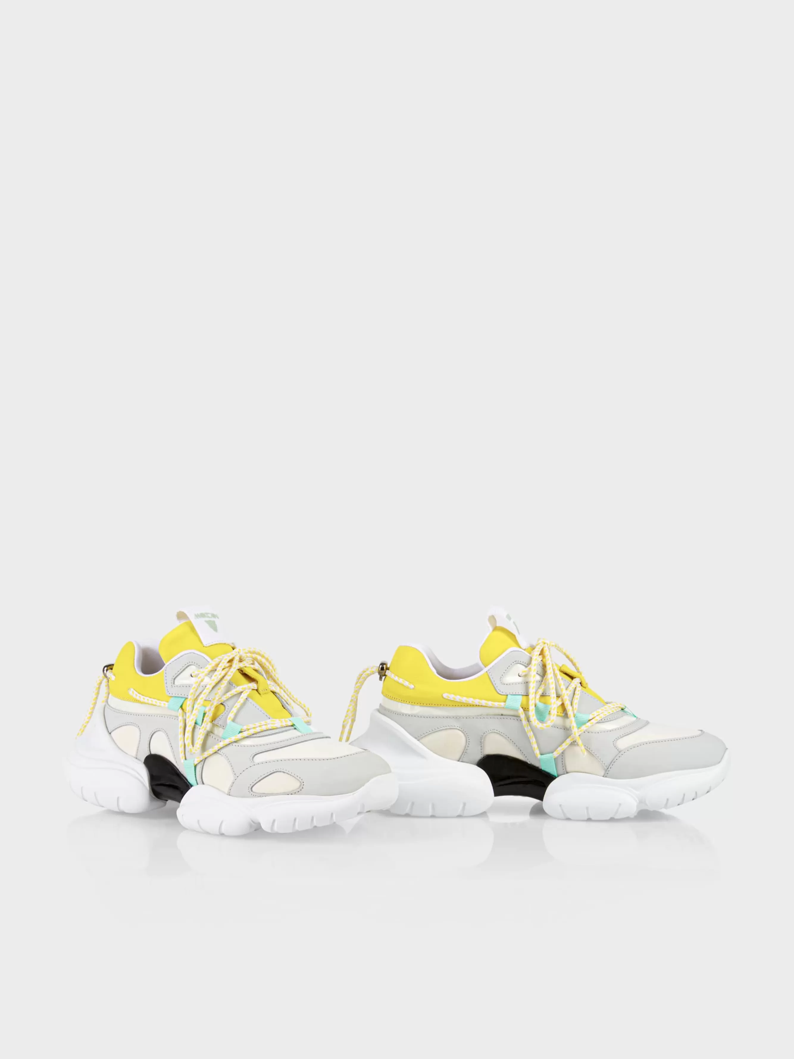 Marc Cain Schuhe-CHUNKY SNEAKER soft limeade