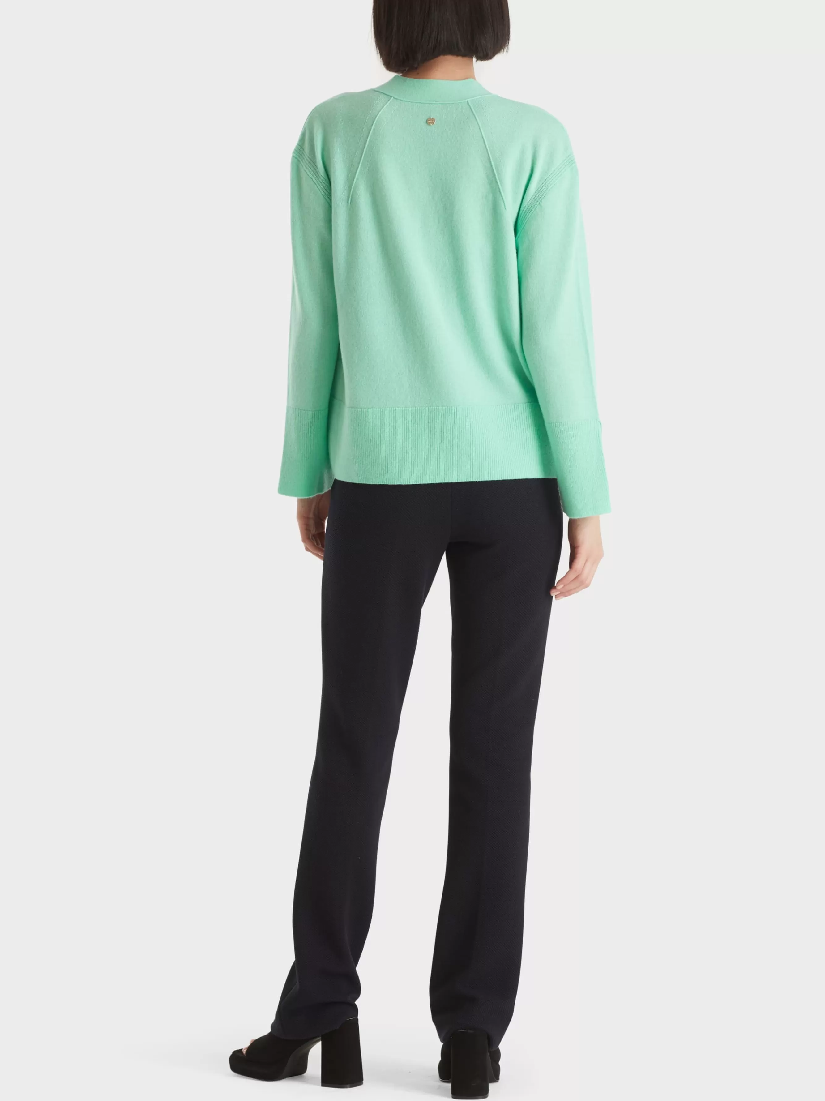 Marc Cain Jacken | Strick-EDLER CARDIGAN "RETHINK TOGETHER" soft malachite