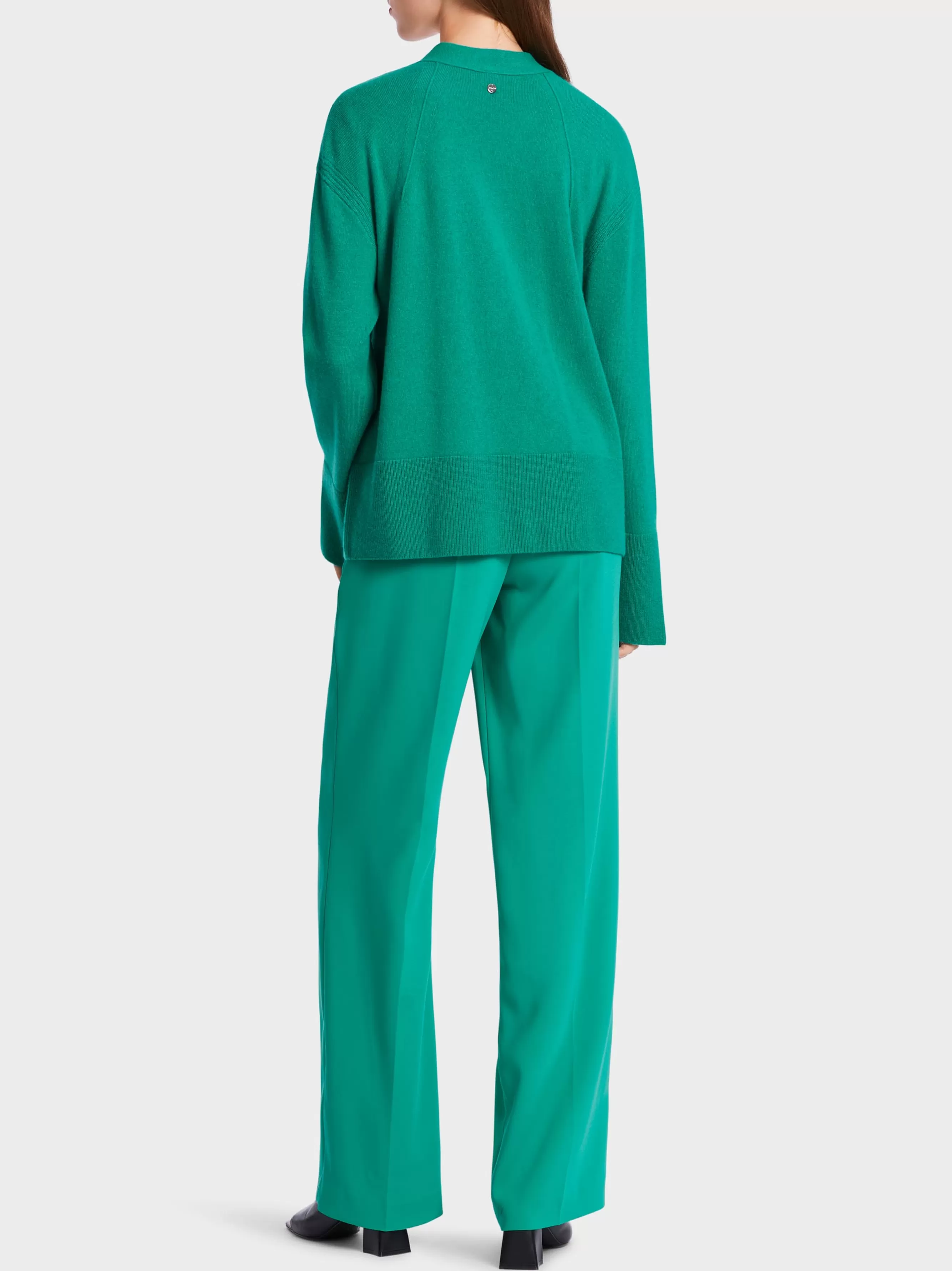 Marc Cain Jacken | Strick-EDLER CARDIGAN "RETHINK TOGETHER" bright malachite