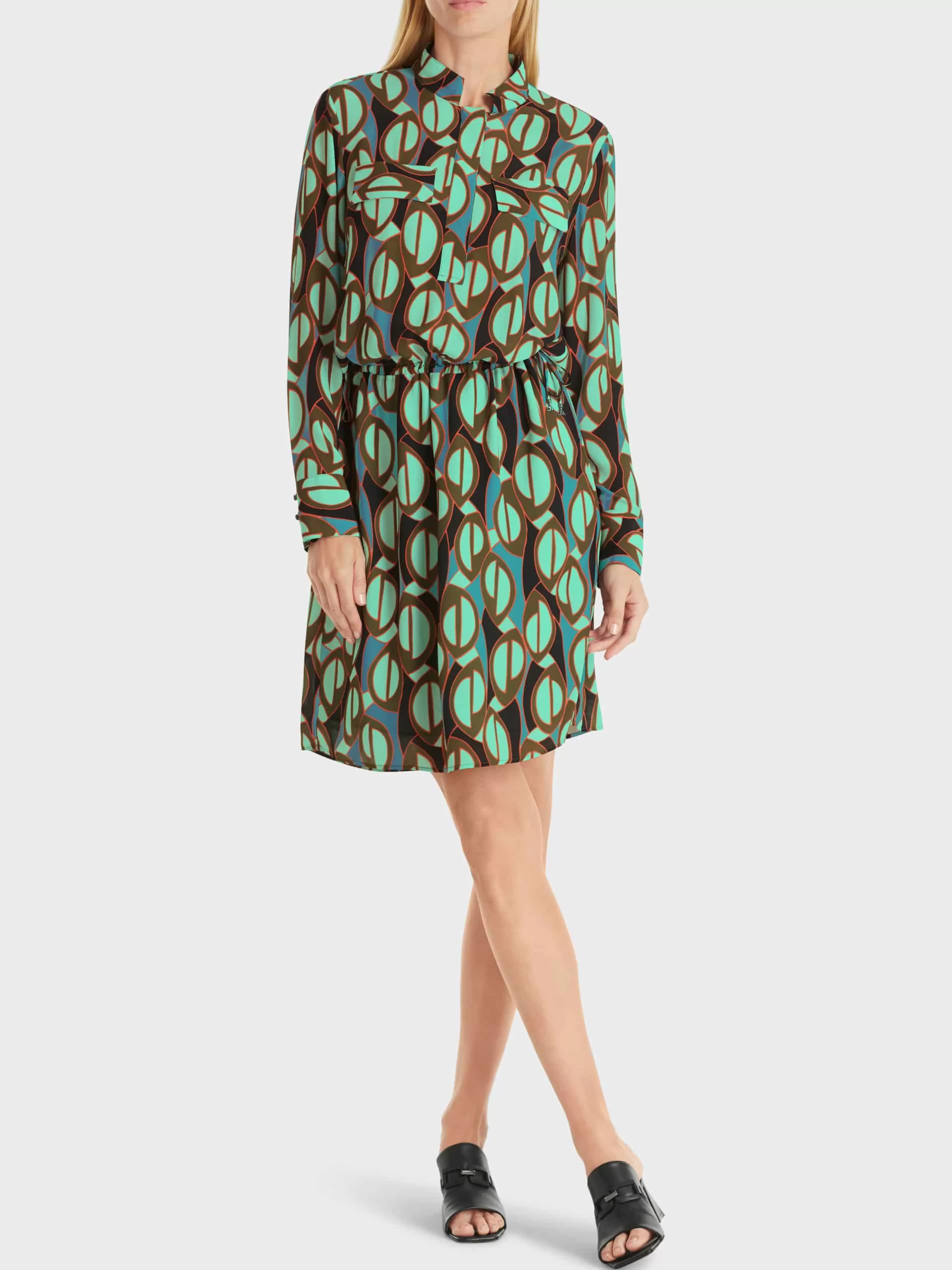 Marc Cain Kleider-FARBENFROHES MINIKLEID soft malachite