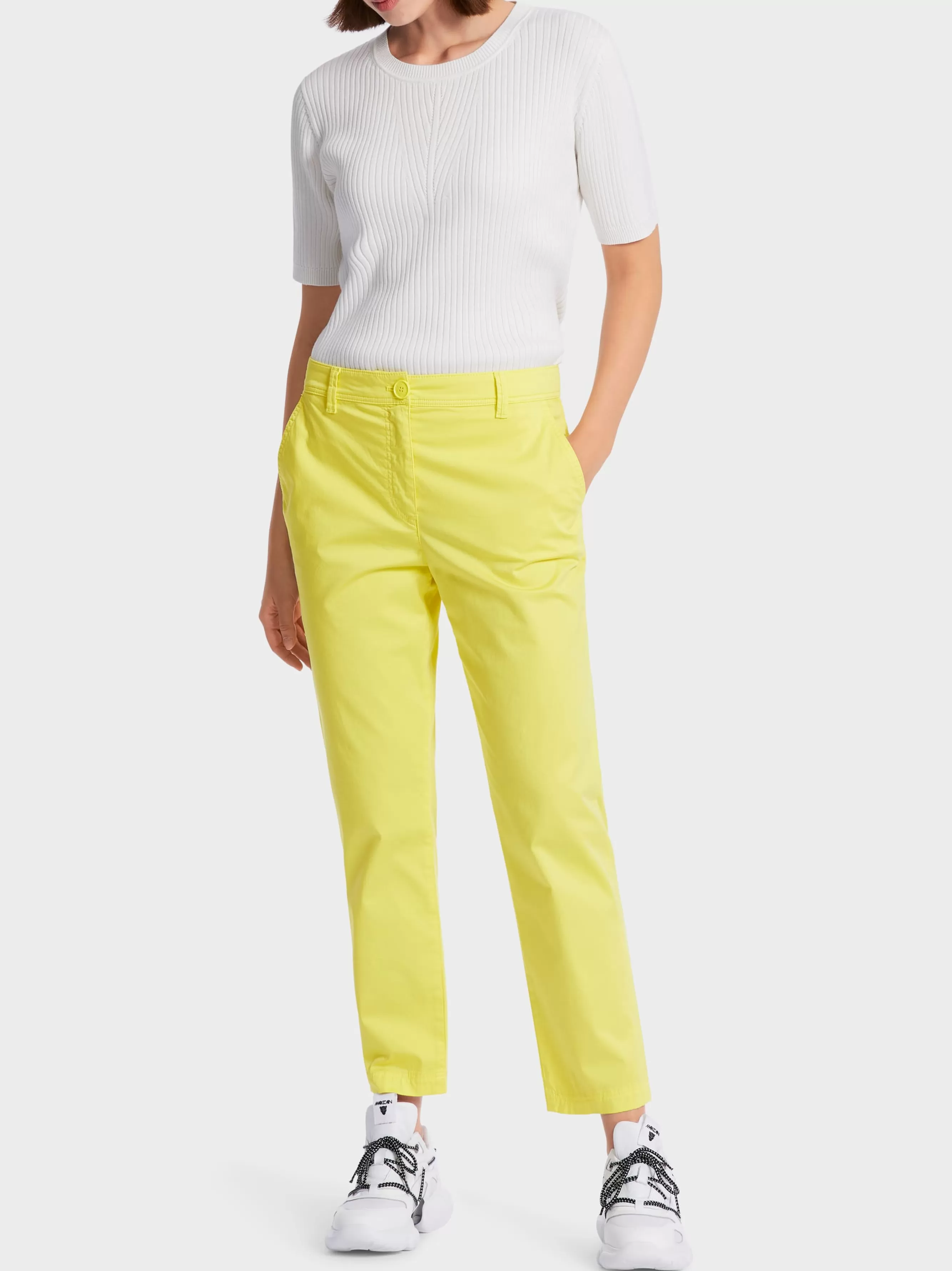 Marc Cain Hosen-FEMININ GESCHNITTENE HOSE FRANCA soft limeade