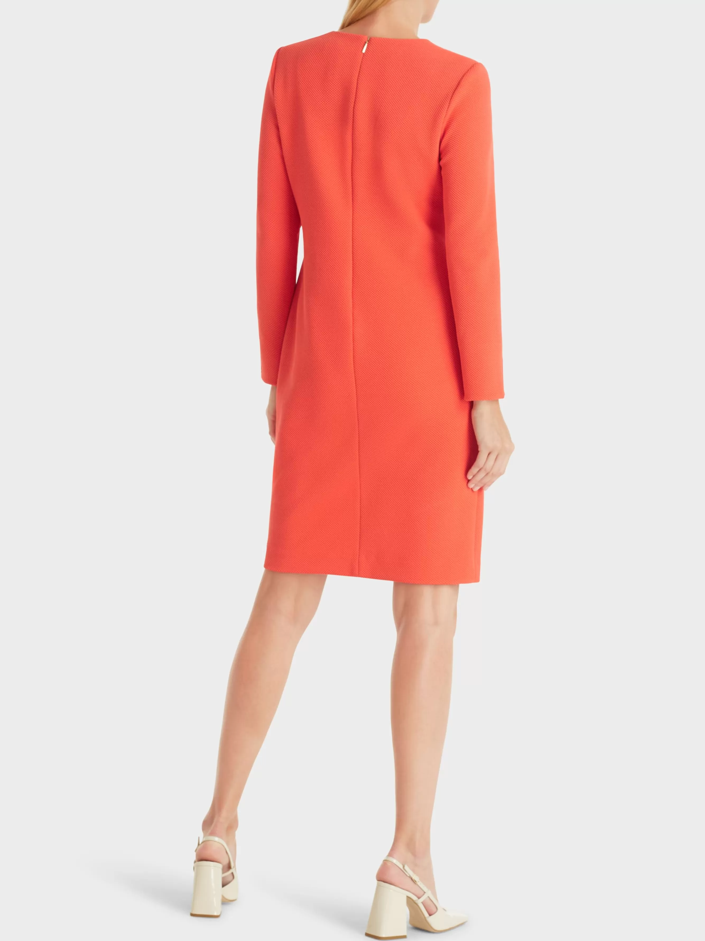 Marc Cain Kleider-FIGURNAHES MINIKLEID bright tomato