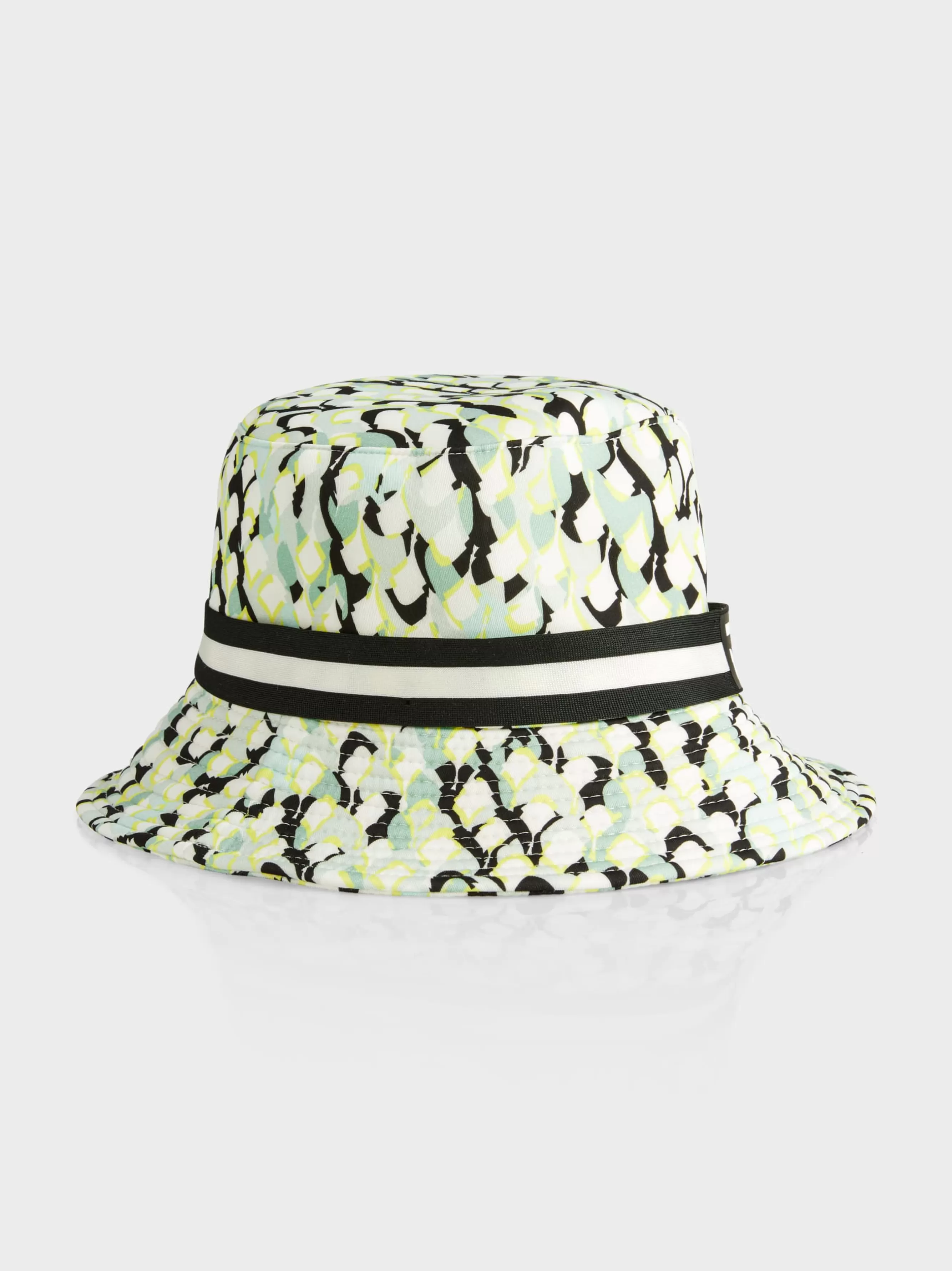 Marc Cain Accessoires-FISHERMAN’S HAT MIT ALLOVERPRINT soft sage