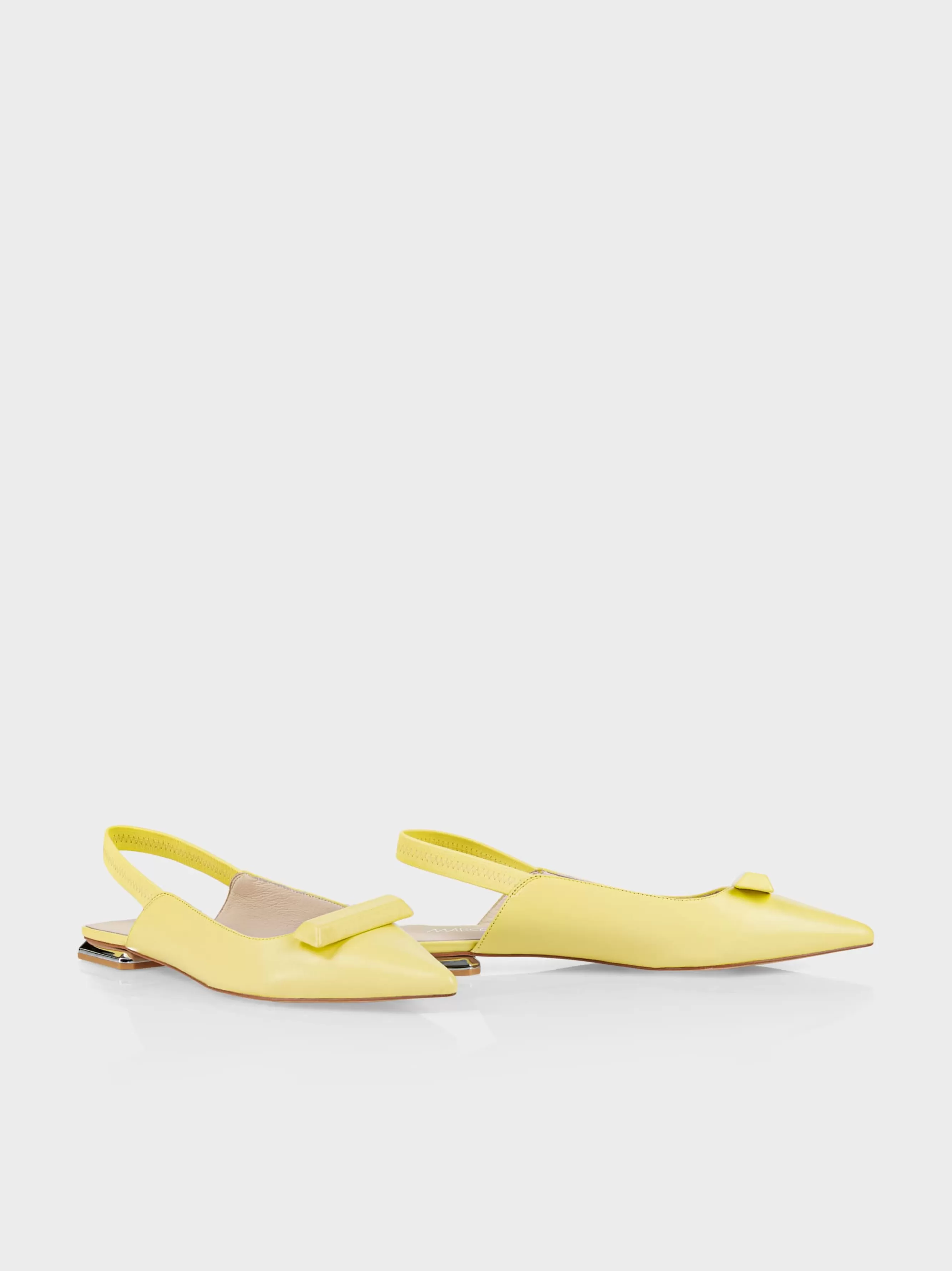 Marc Cain Schuhe-FLACHE SLINGS pale lemon