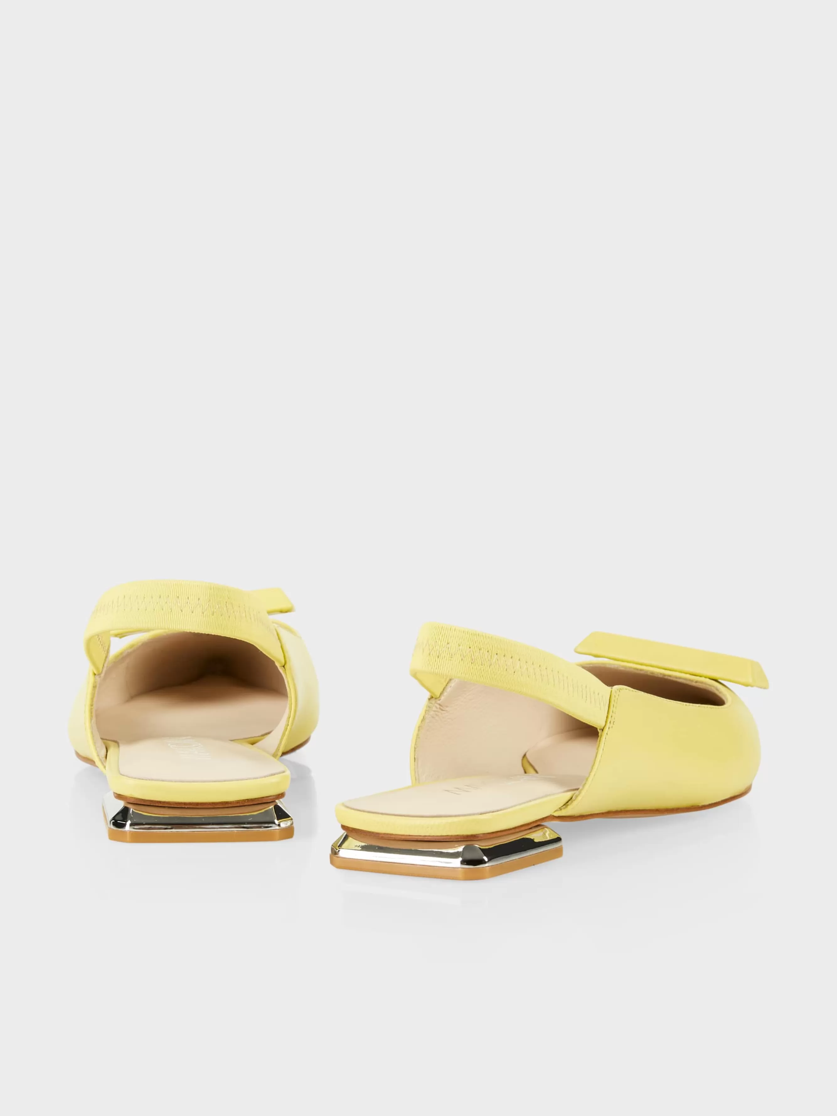 Marc Cain Schuhe-FLACHE SLINGS pale lemon