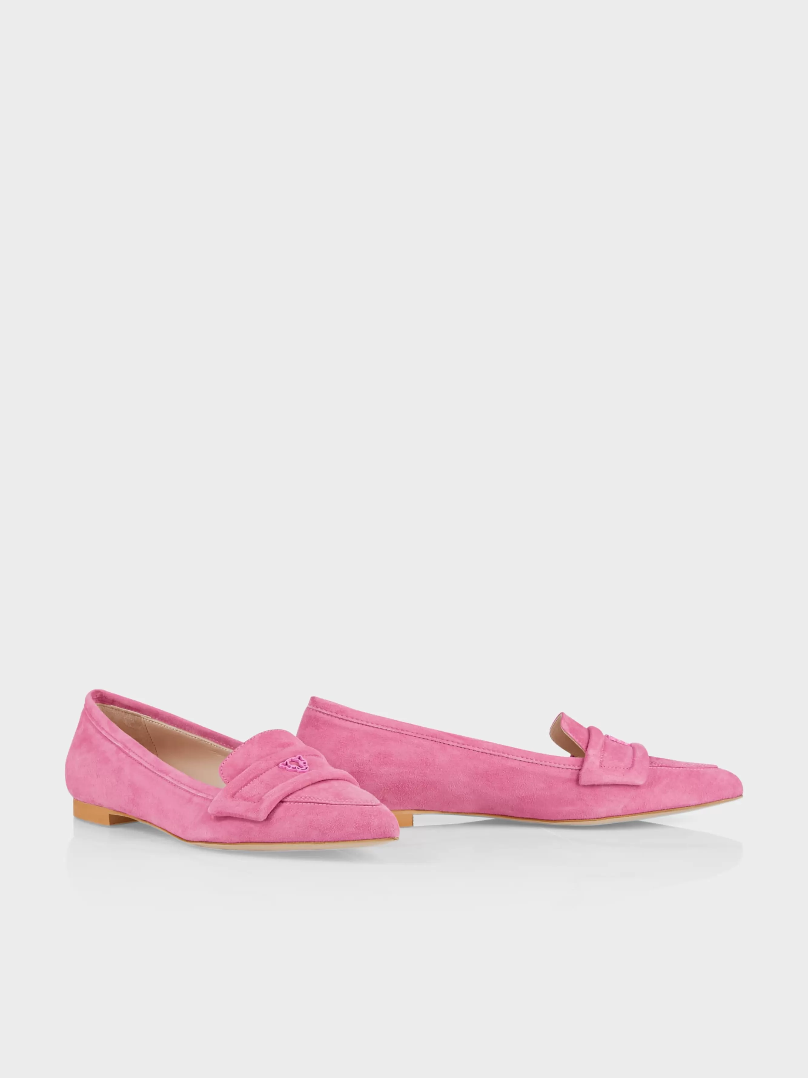 Marc Cain Schuhe-FLACHER LOAFER "RETHINK TOGETHER" pink lavender