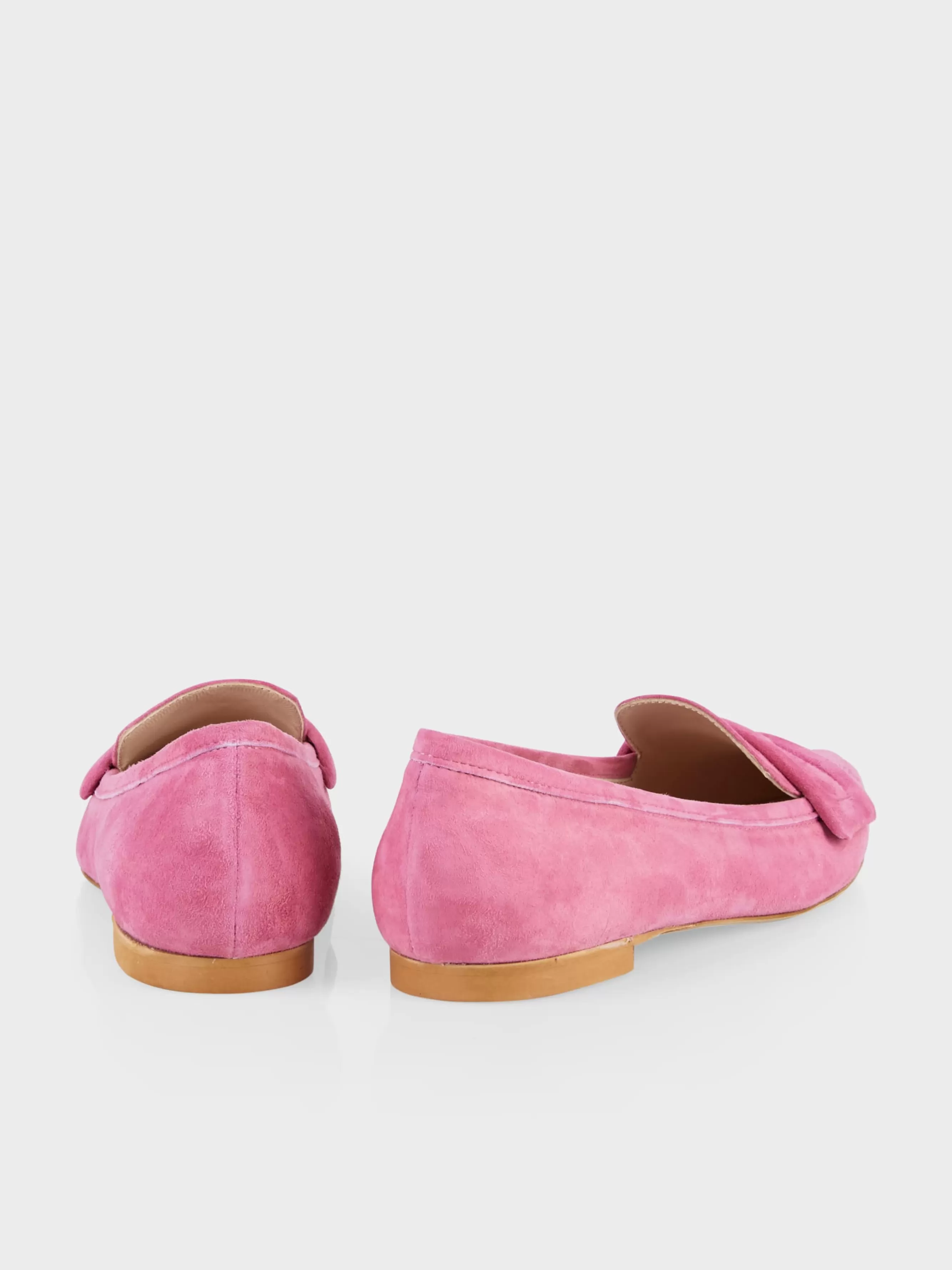 Marc Cain Schuhe-FLACHER LOAFER "RETHINK TOGETHER" pink lavender