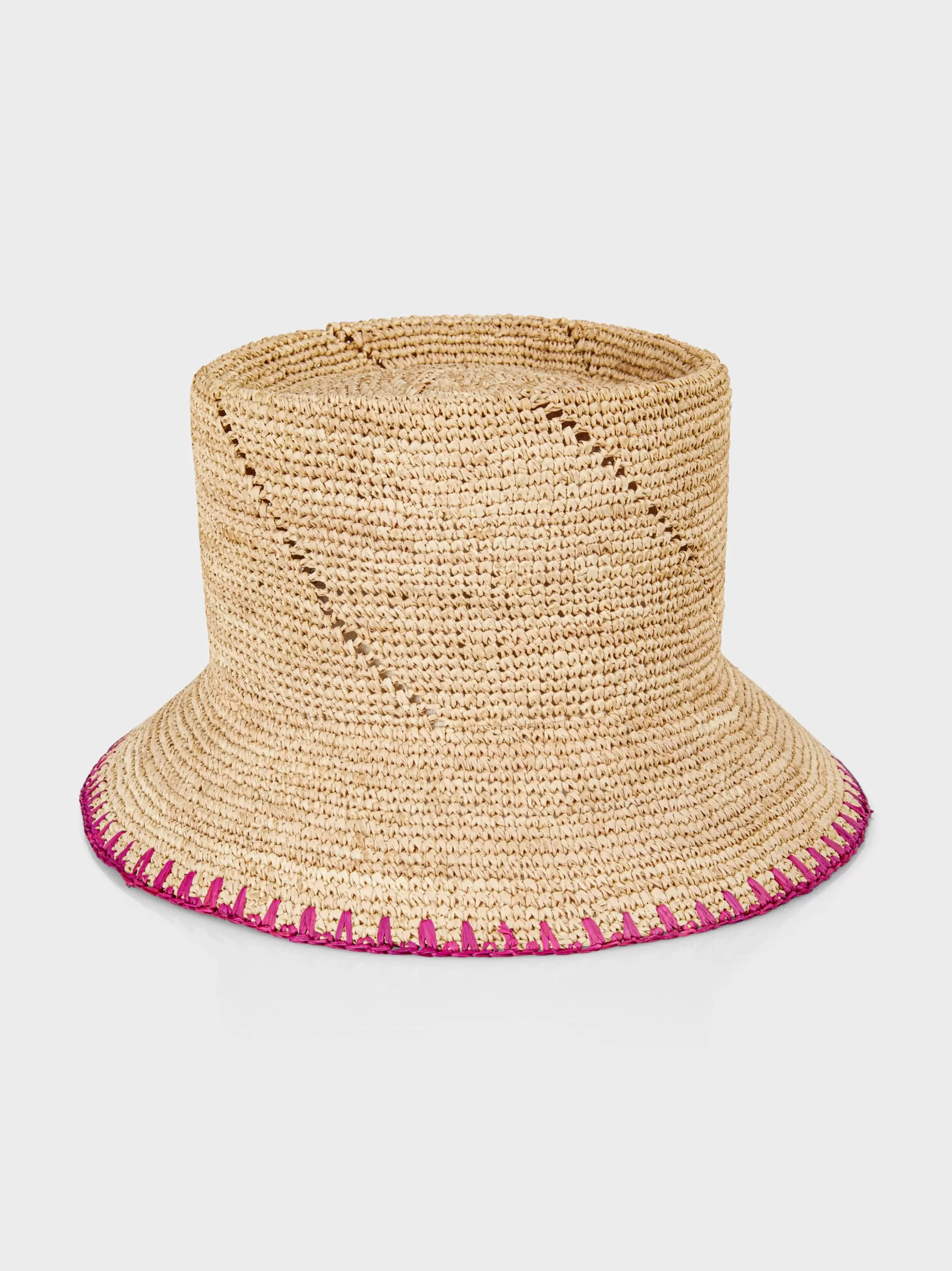 Marc Cain Accessoires-GLOCKENHUT AUS STROH raffia