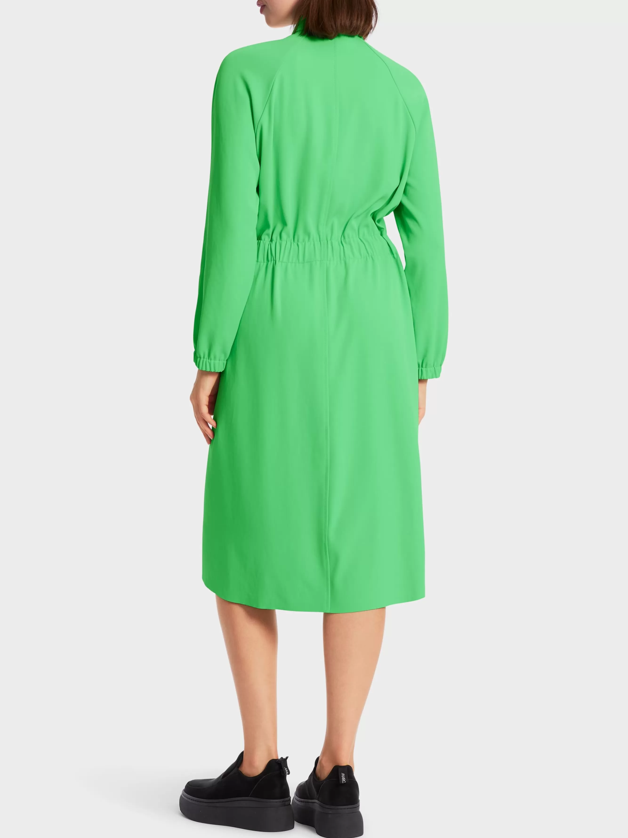 Marc Cain Kleider-HEMDBLUSENKLEID MIT RAGLAN new neon green