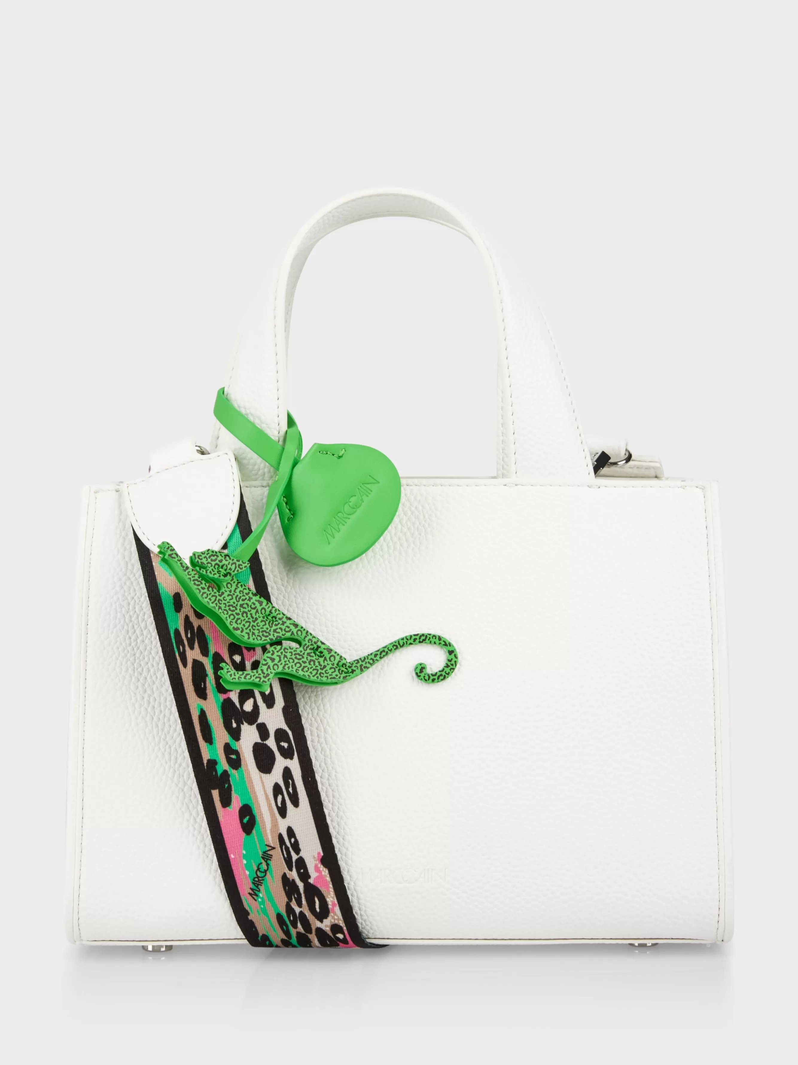 Marc Cain Taschen-HENKELTASCHE MIT SCHULTERGURT off-white