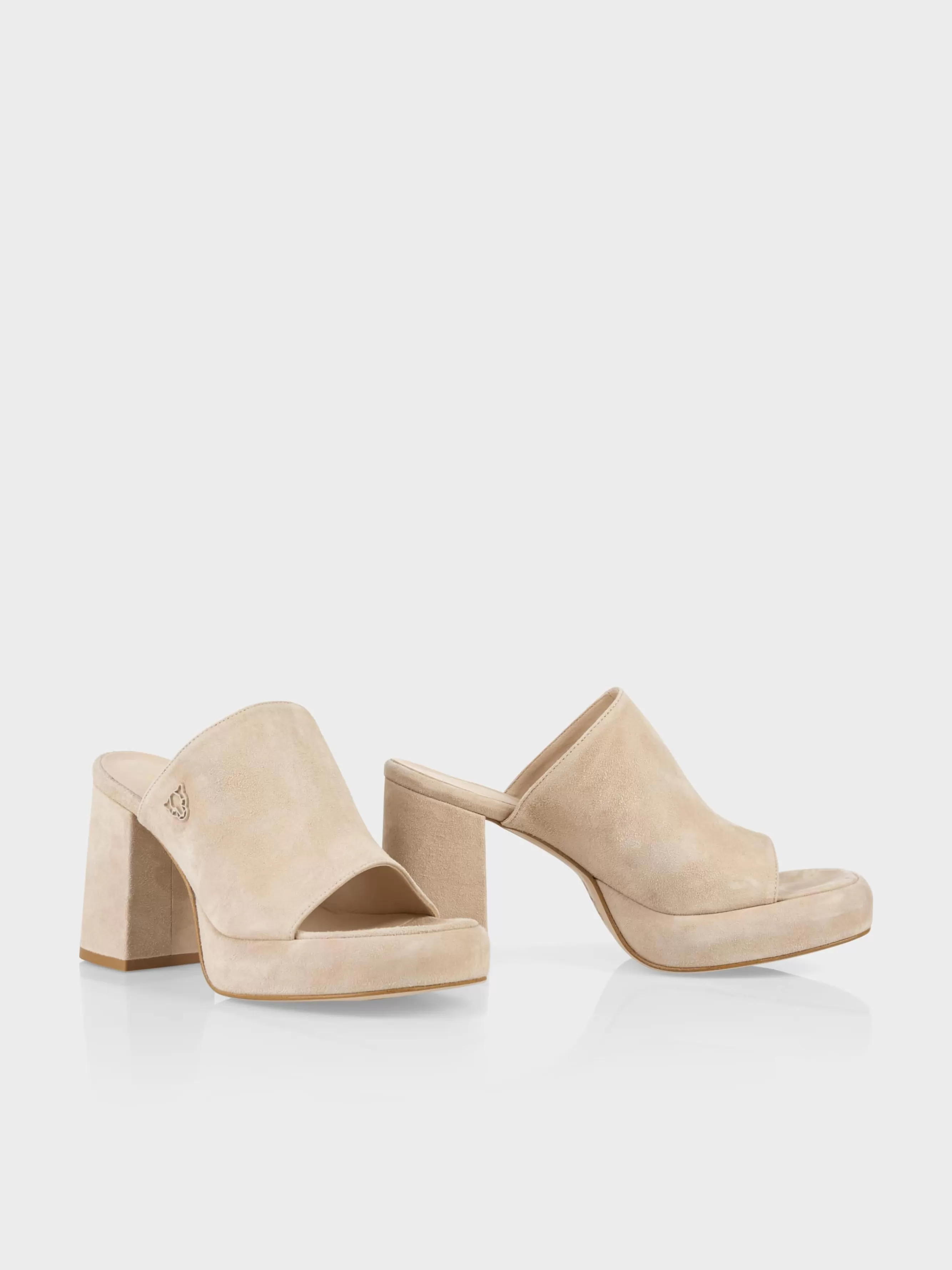 Marc Cain Schuhe-HIPPE MULES "RETHINK TOGETHER" soft rose