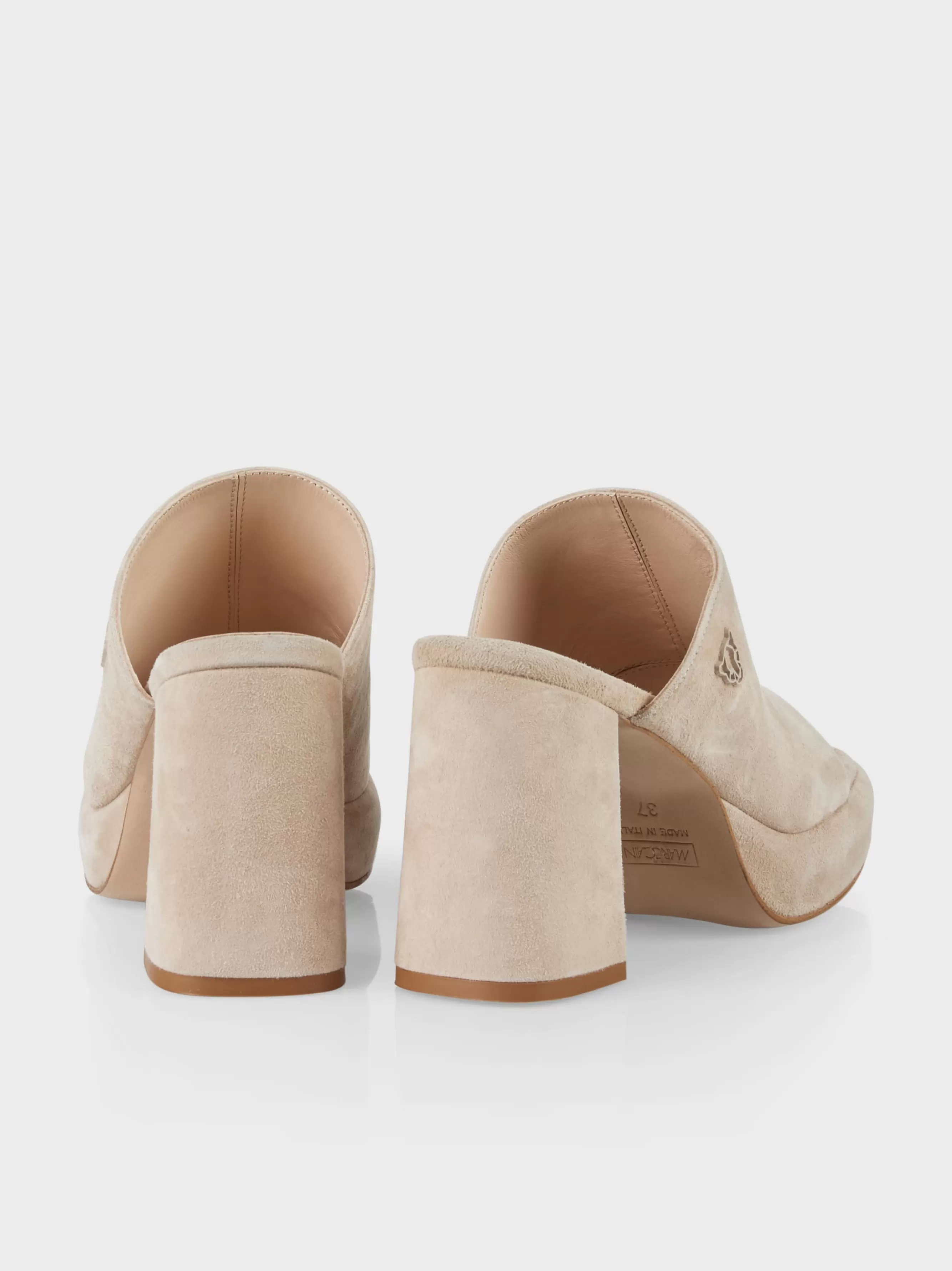 Marc Cain Schuhe-HIPPE MULES "RETHINK TOGETHER" soft rose