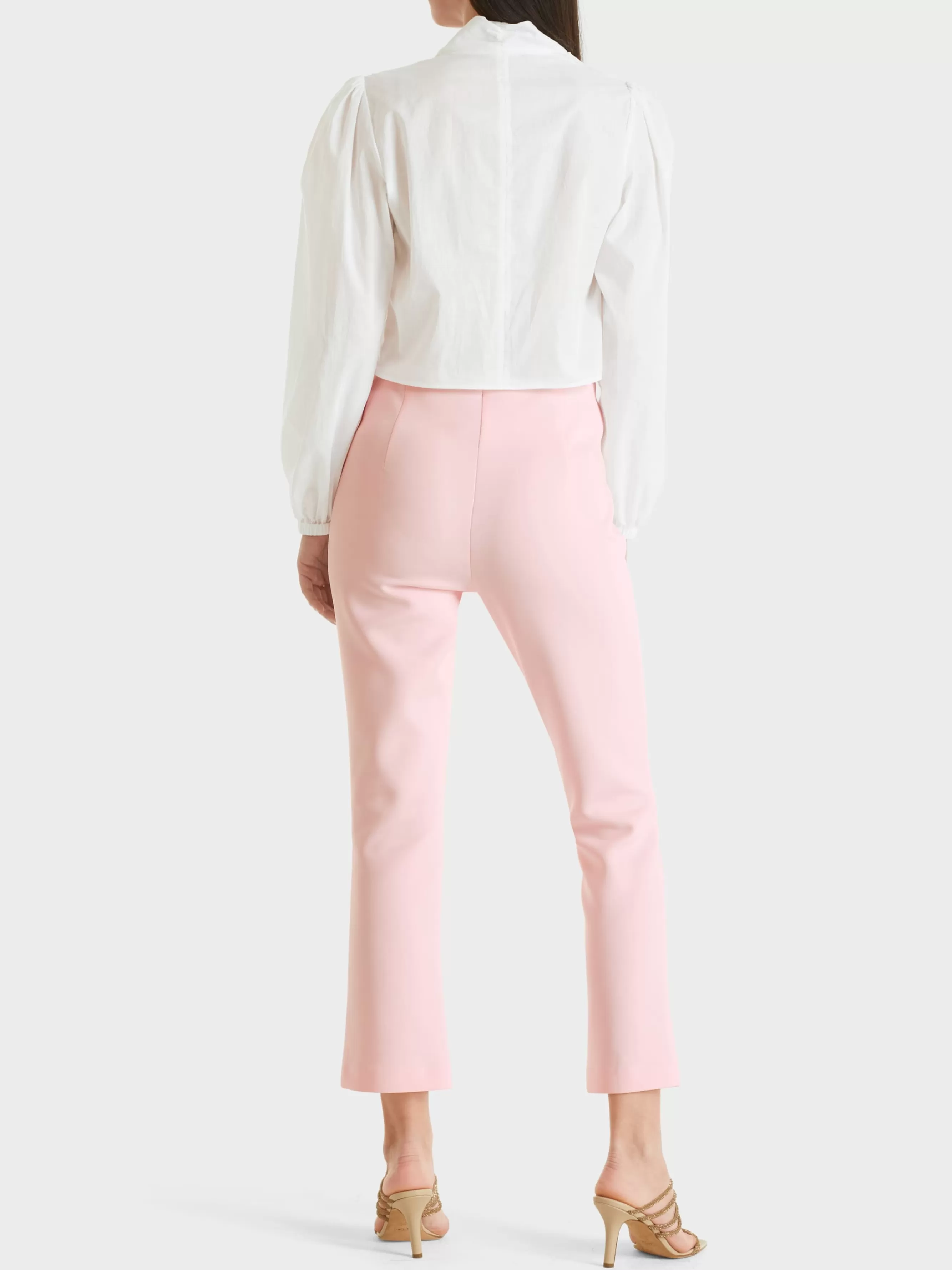 Marc Cain Hosen-HOSE FREDERICA AUS SCUBAJERSEY soft pink