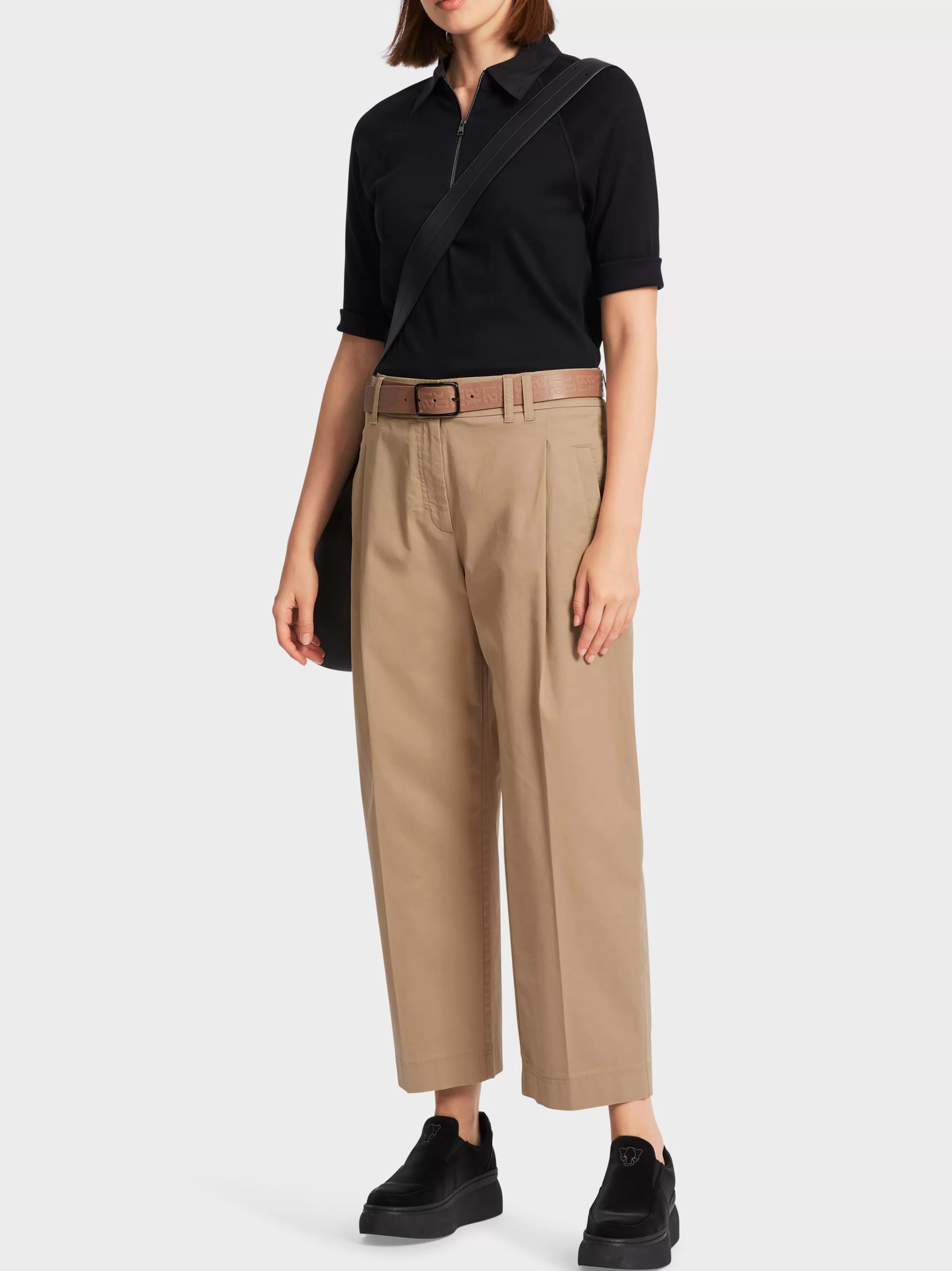 Marc Cain Hosen-HOSE WELS MIT WEITEM BEIN bright camel