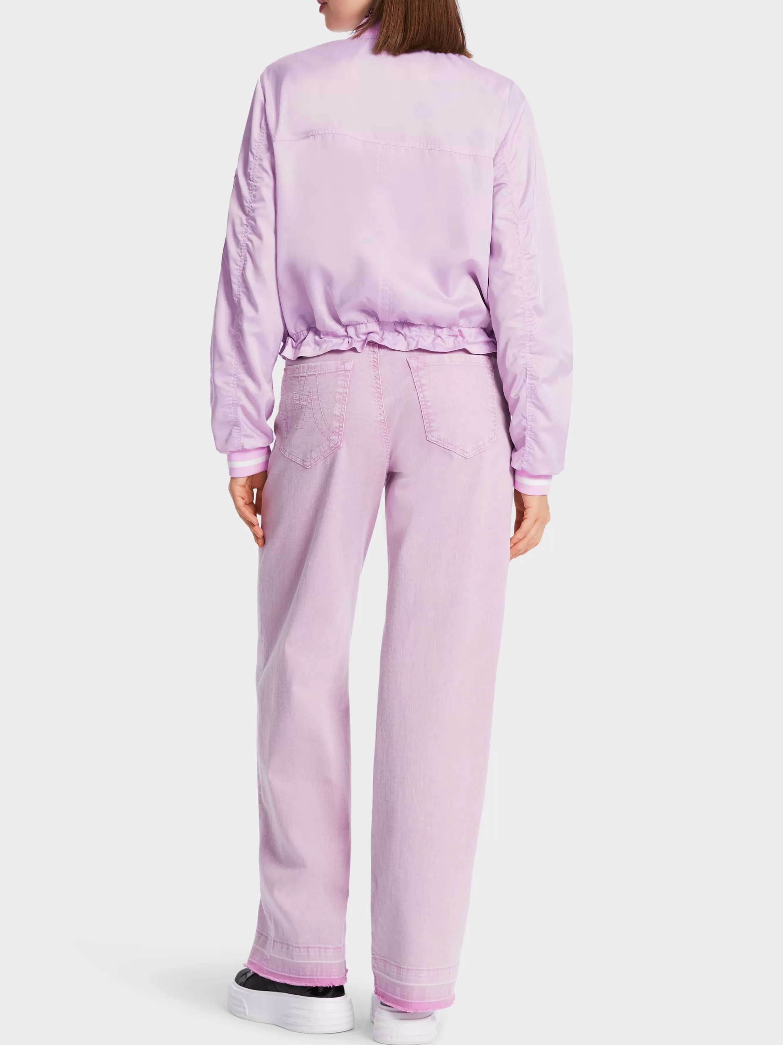 Marc Cain Jacken-JACKE IM BOMBER-STYLE bright pink lavender