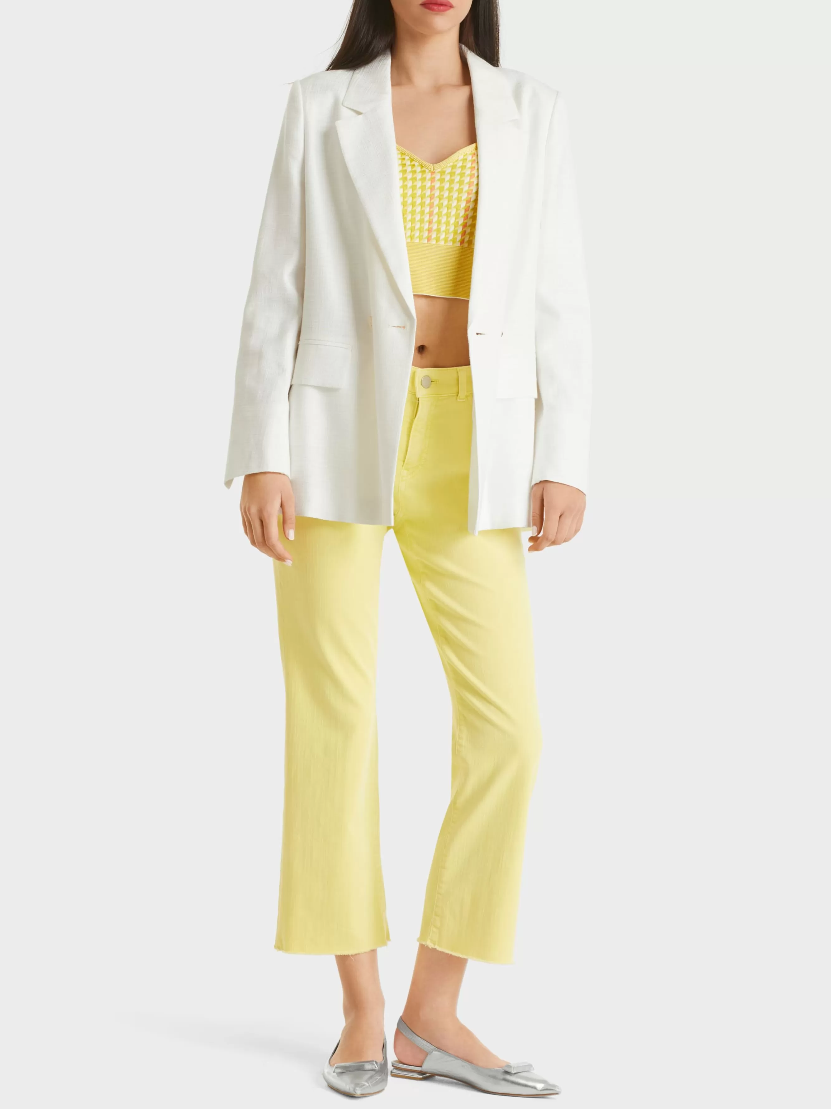 Marc Cain Jeans-JEANS “RETHINK TOGETHER” – MODELL FORLI pale lemon