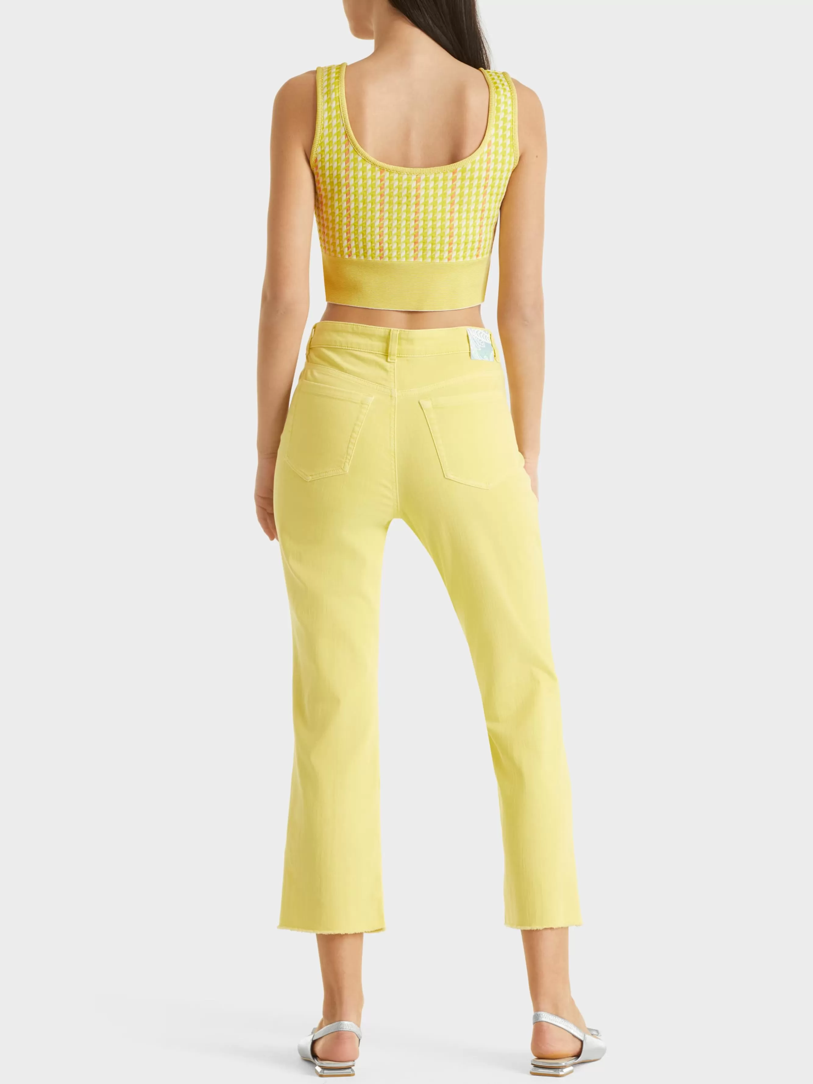 Marc Cain Jeans-JEANS “RETHINK TOGETHER” – MODELL FORLI pale lemon