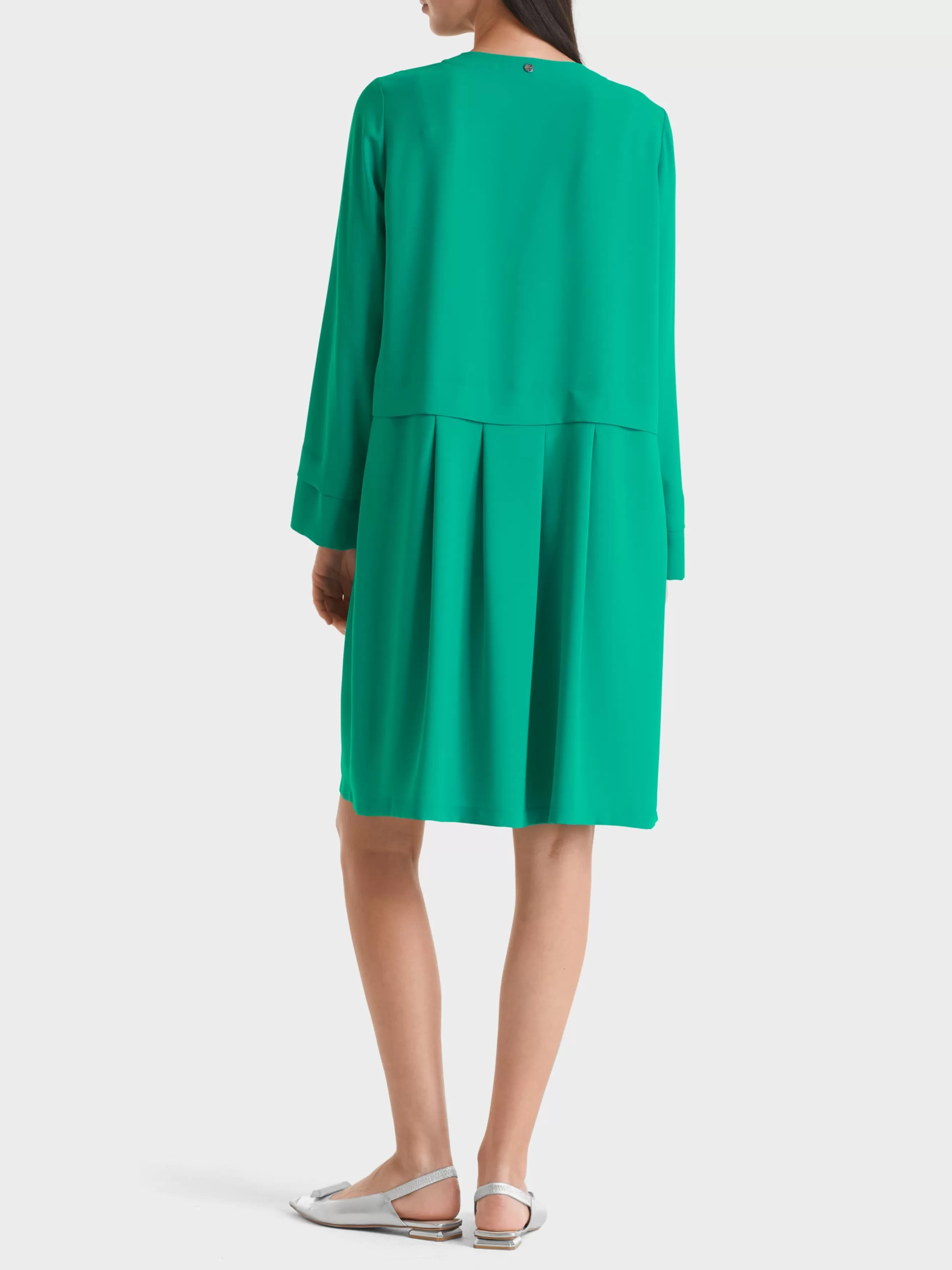 Marc Cain Kleider-KLEID MIT FALTENROCK bright malachite