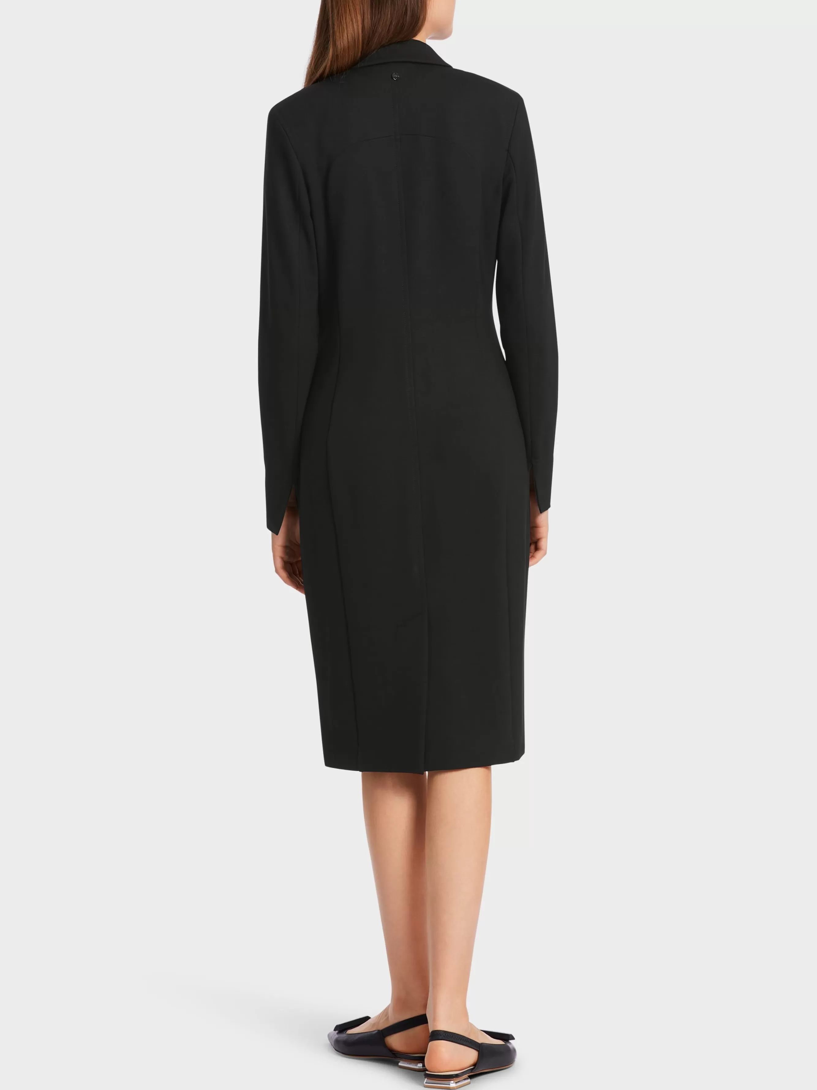 Marc Cain Kleider-KLEID MIT REVERS black