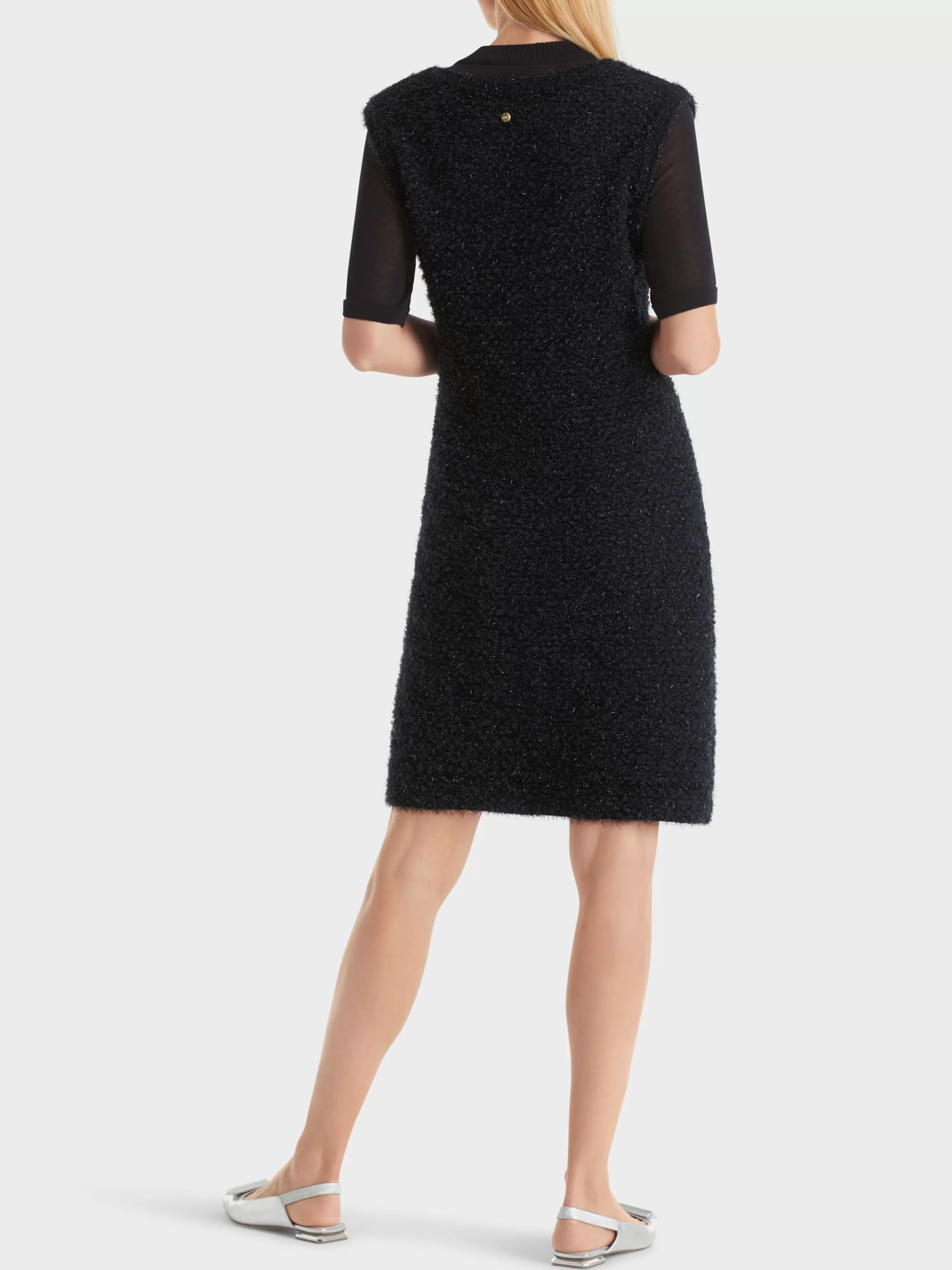 Marc Cain Kleider | Strick-KNITTED IN GERMANY KLEID midnight blue