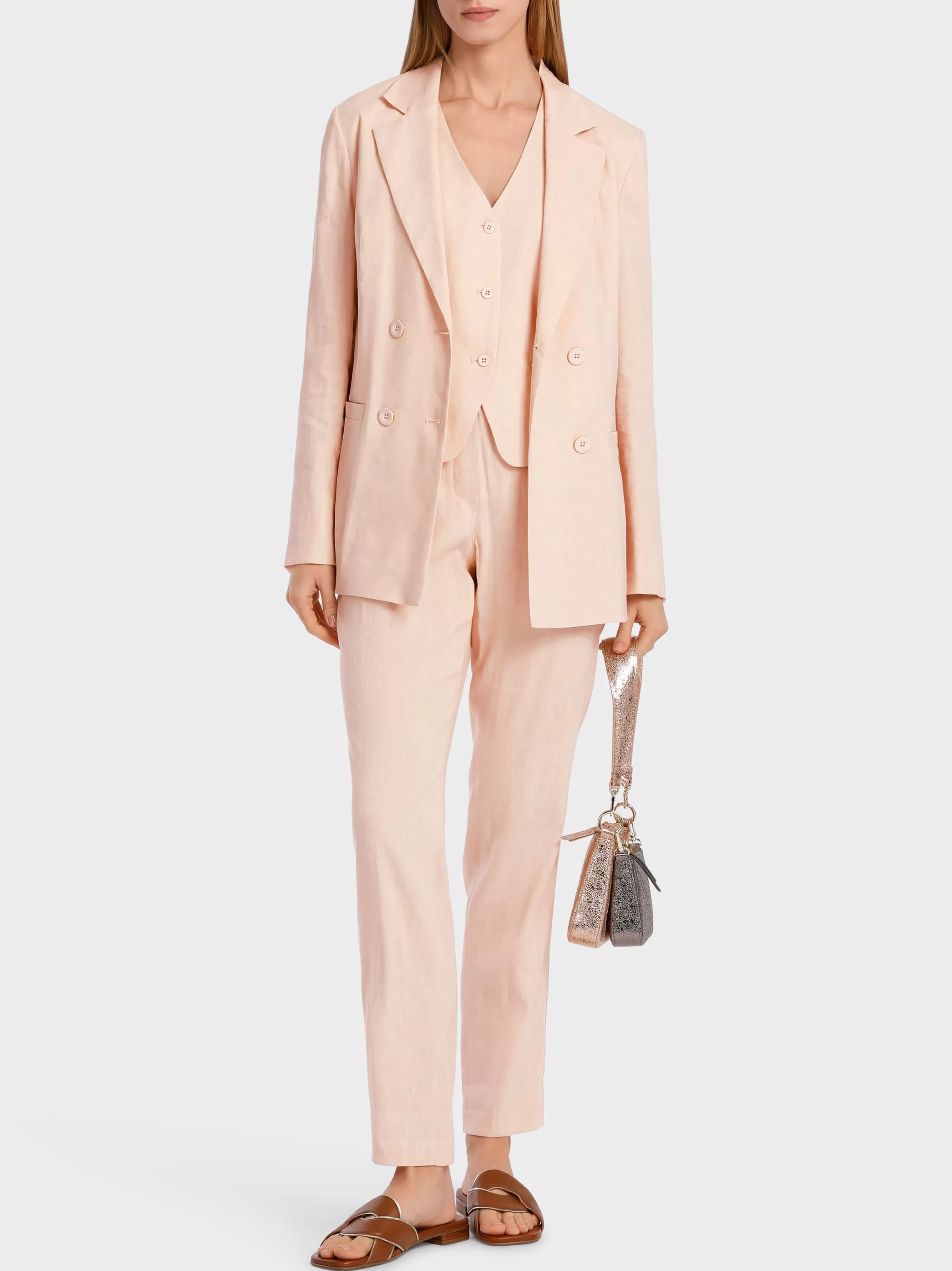 Marc Cain Blazer | Hosenanzüge-KÖRPERNAHER BLAZER soft rose