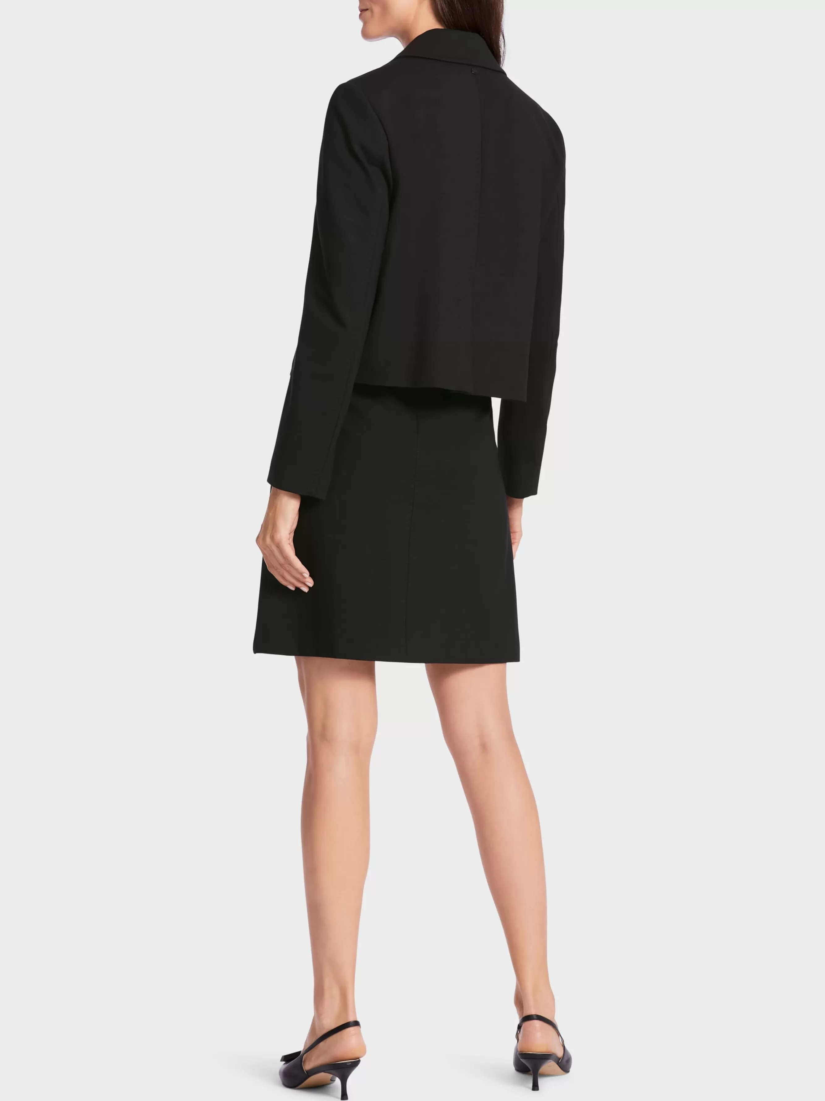 Marc Cain Jacken-KURZER BLAZER MIT GESTEPPTEN KANTEN black