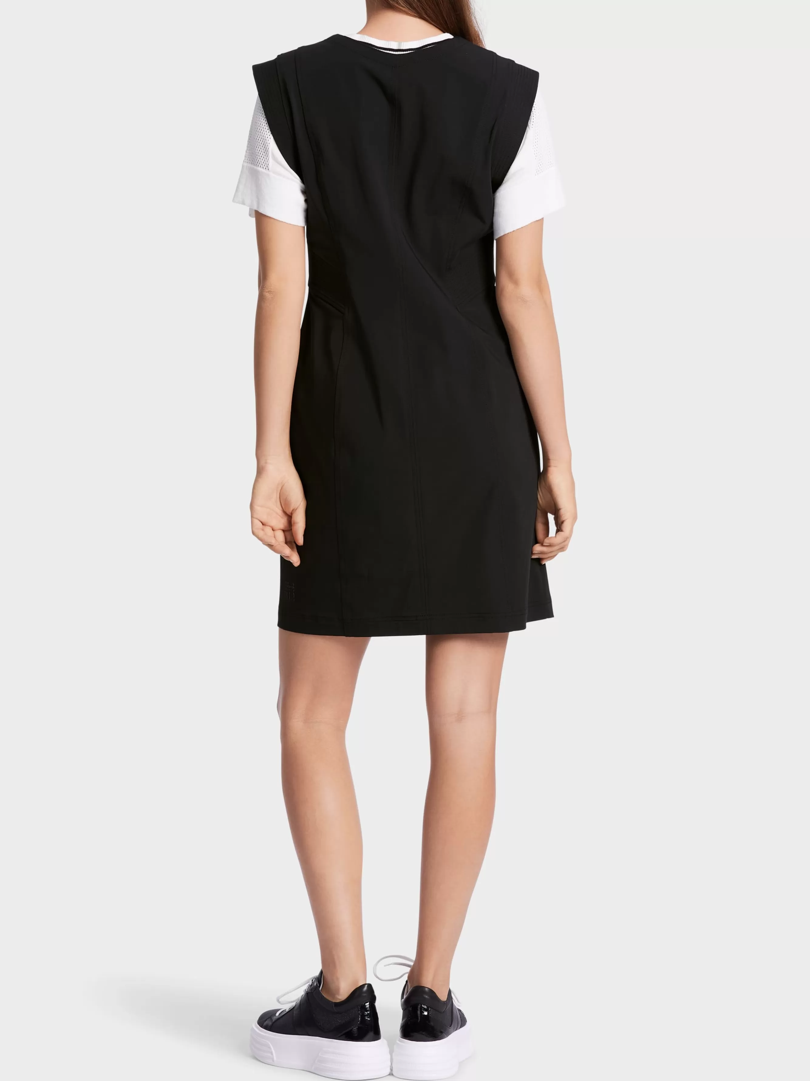 Marc Cain Kleider-KURZES KLEID AUS STRETCH black