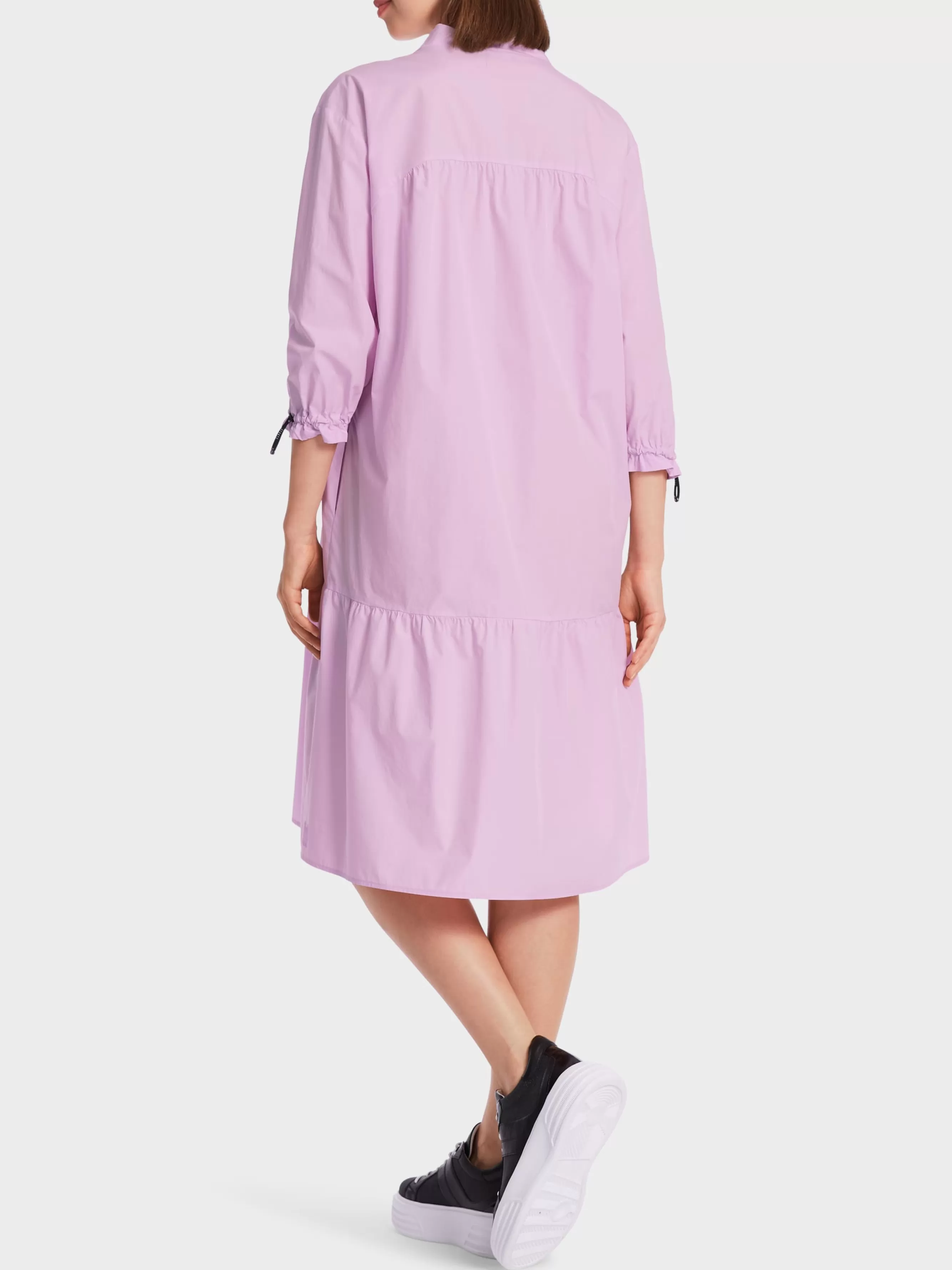 Marc Cain Kleider-KURZES STUFENKLEID "RETHINK TOGETHER" bright pink lavender