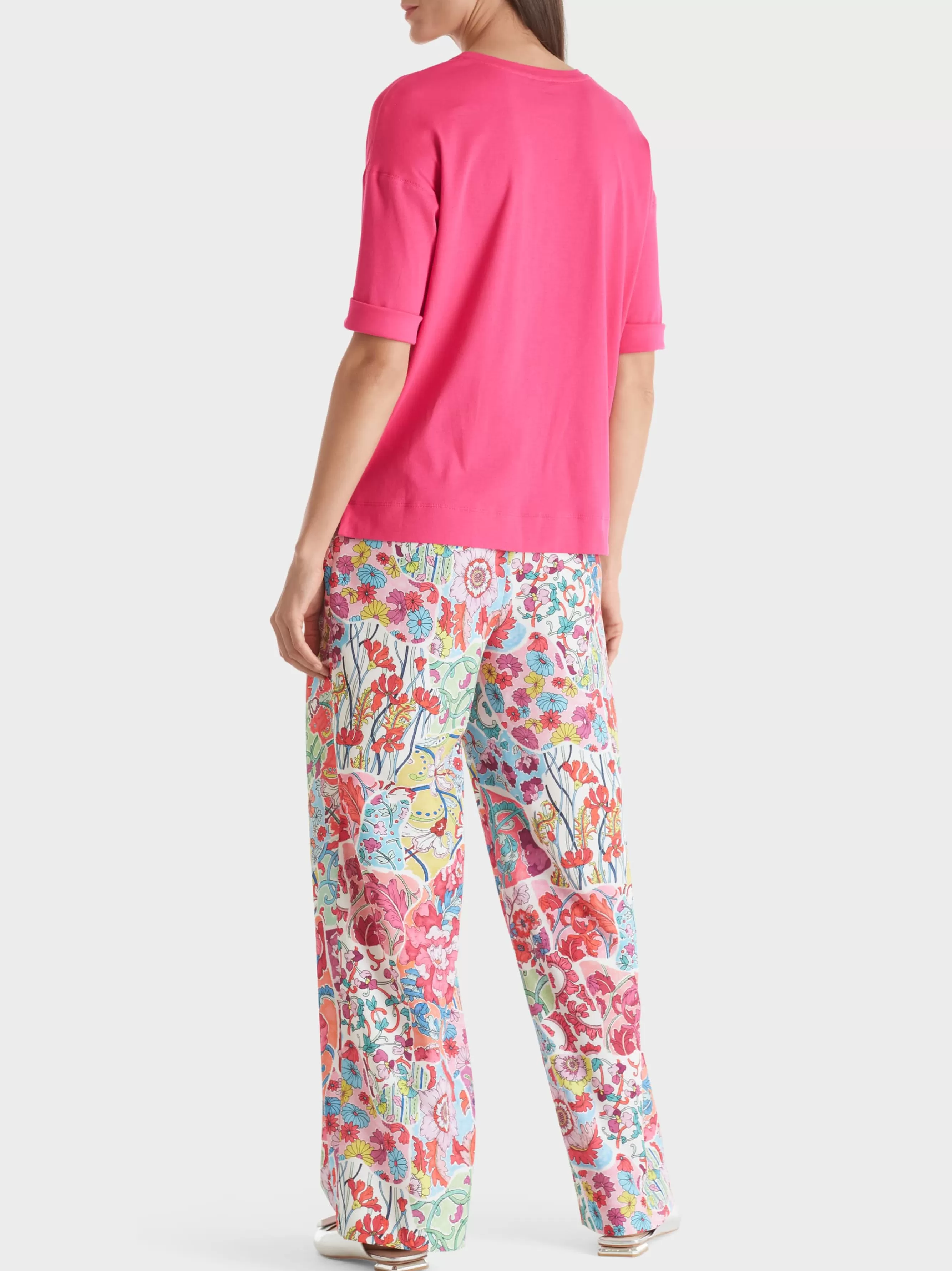 Marc Cain Blusen & Tuniken | Shirts & Tops-LEGERES BLUSENSHIRT super pink