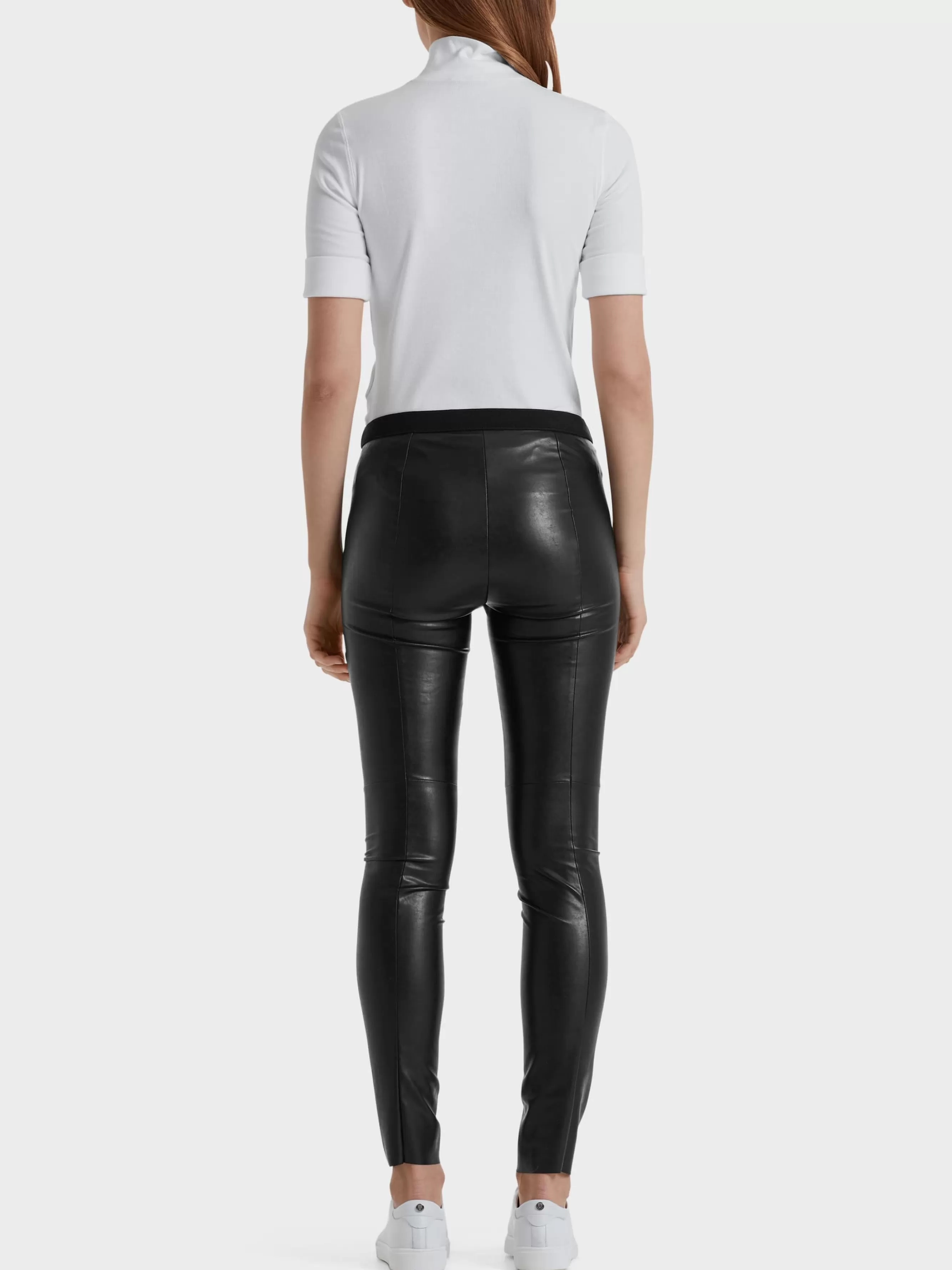 Marc Cain Hosen-LEGGINGS AUS KUNSTLEDER black