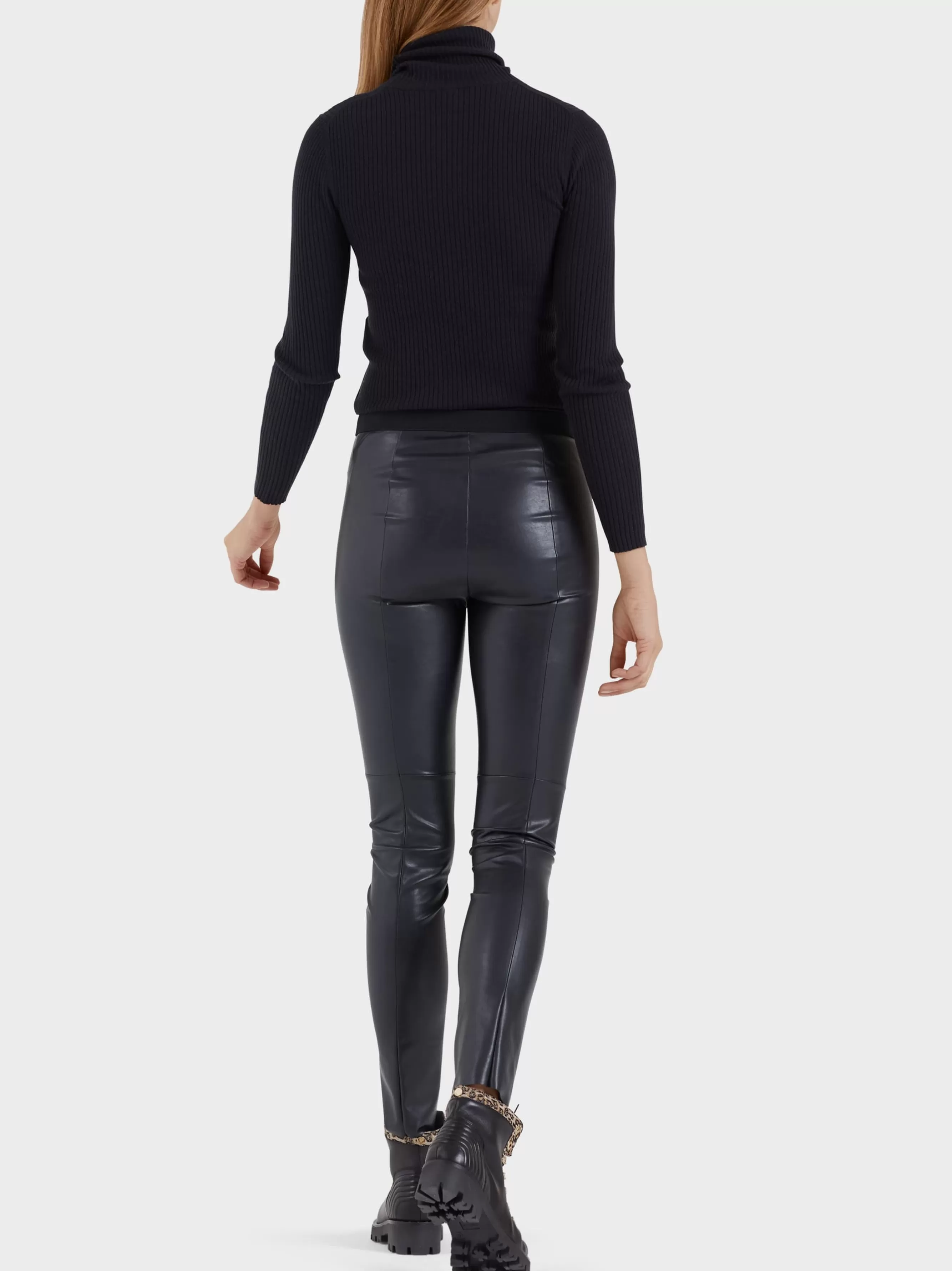 Marc Cain Hosen-LEGGINGS AUS KUNSTLEDER midnight blue