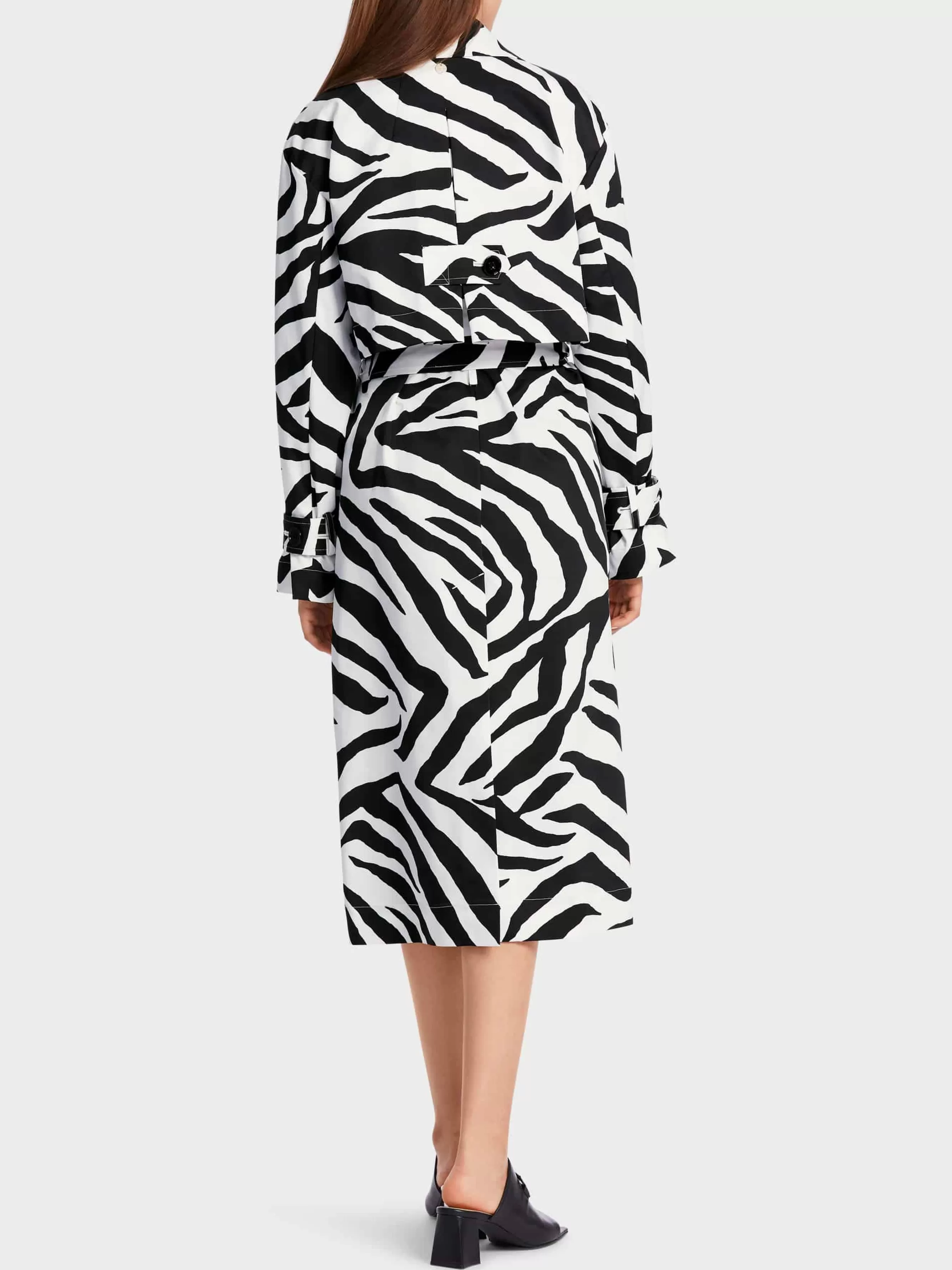 Marc Cain Mäntel & Outdoorjacken-MANTEL MIT ZEBRA-PRINT white and black