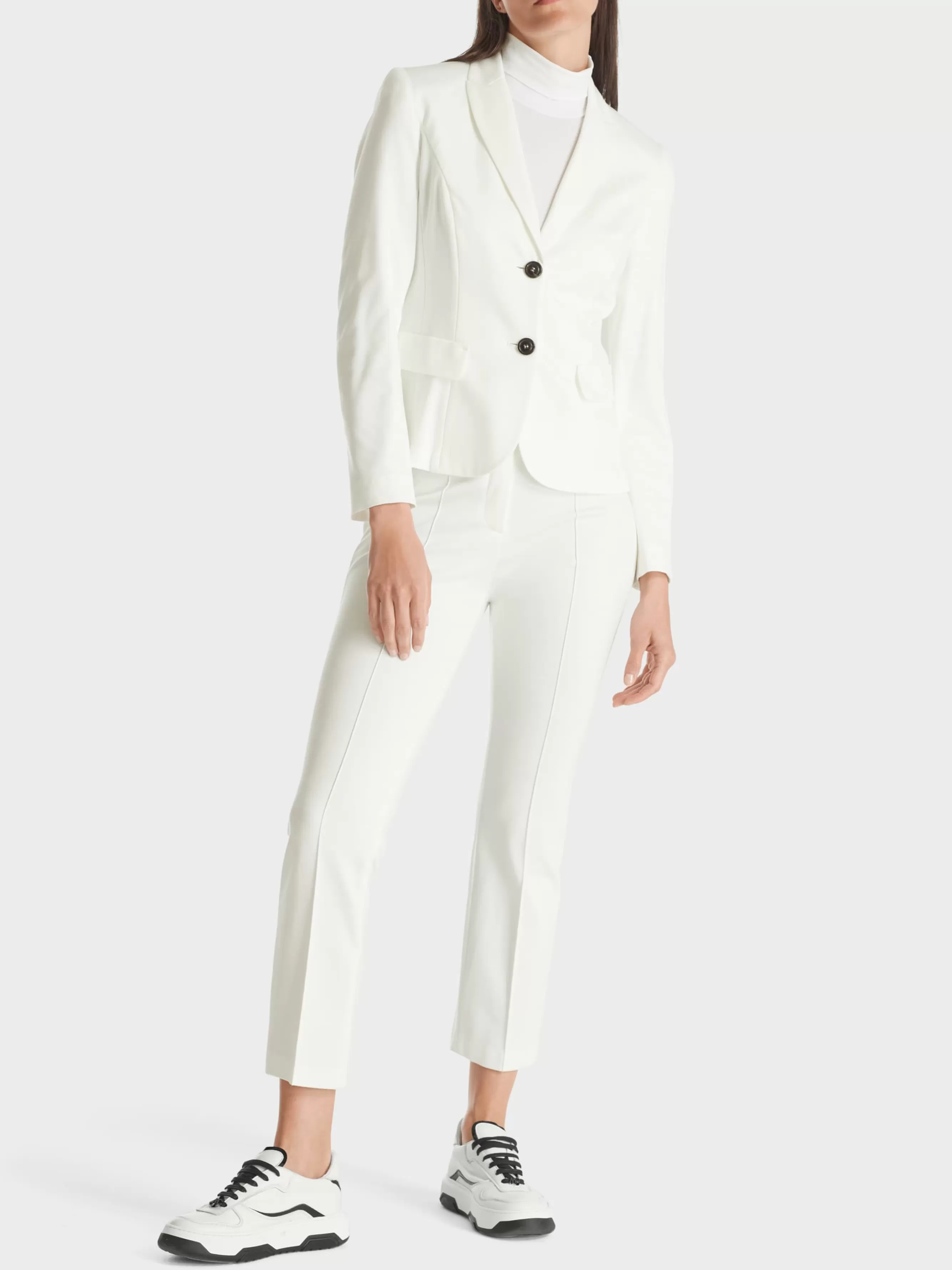 Marc Cain Blazer-MELIERTER BLAZER off-white