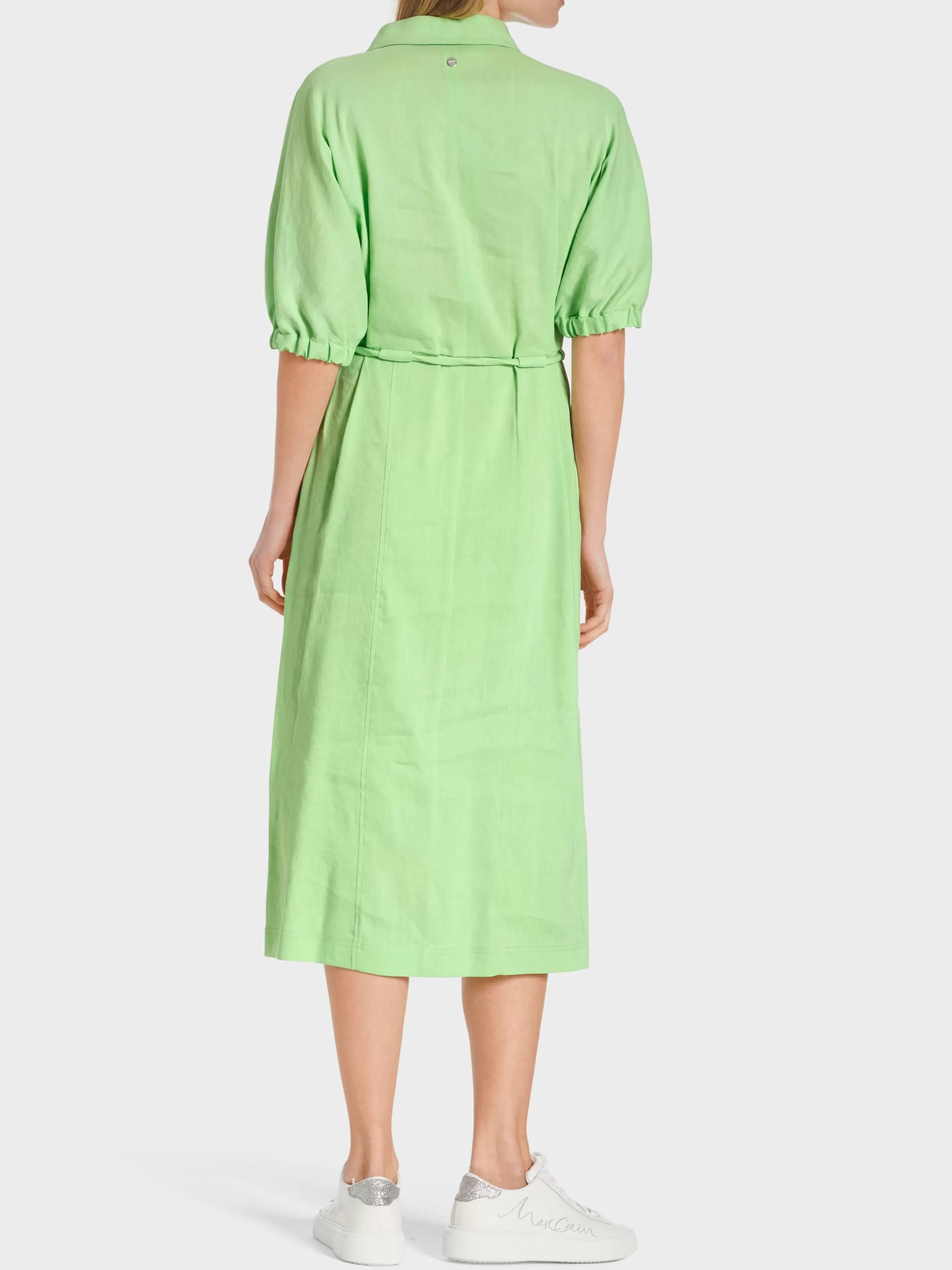 Marc Cain Kleider-MIDIKLEID MIT KIMONO-ÄRMELN light apple green