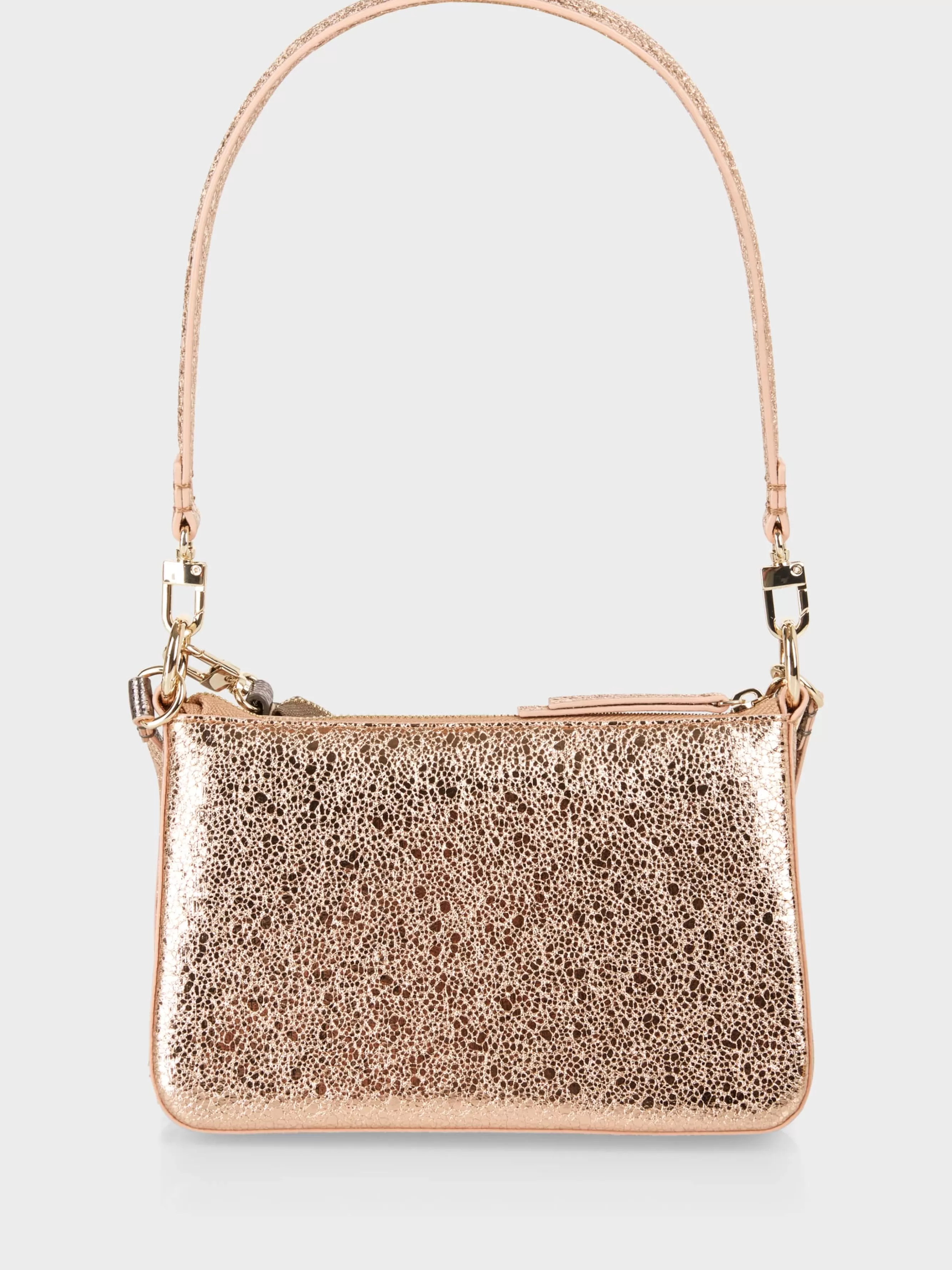 Marc Cain Taschen-MINI-BAG MIT METALLIC-EFFEKT soft rose