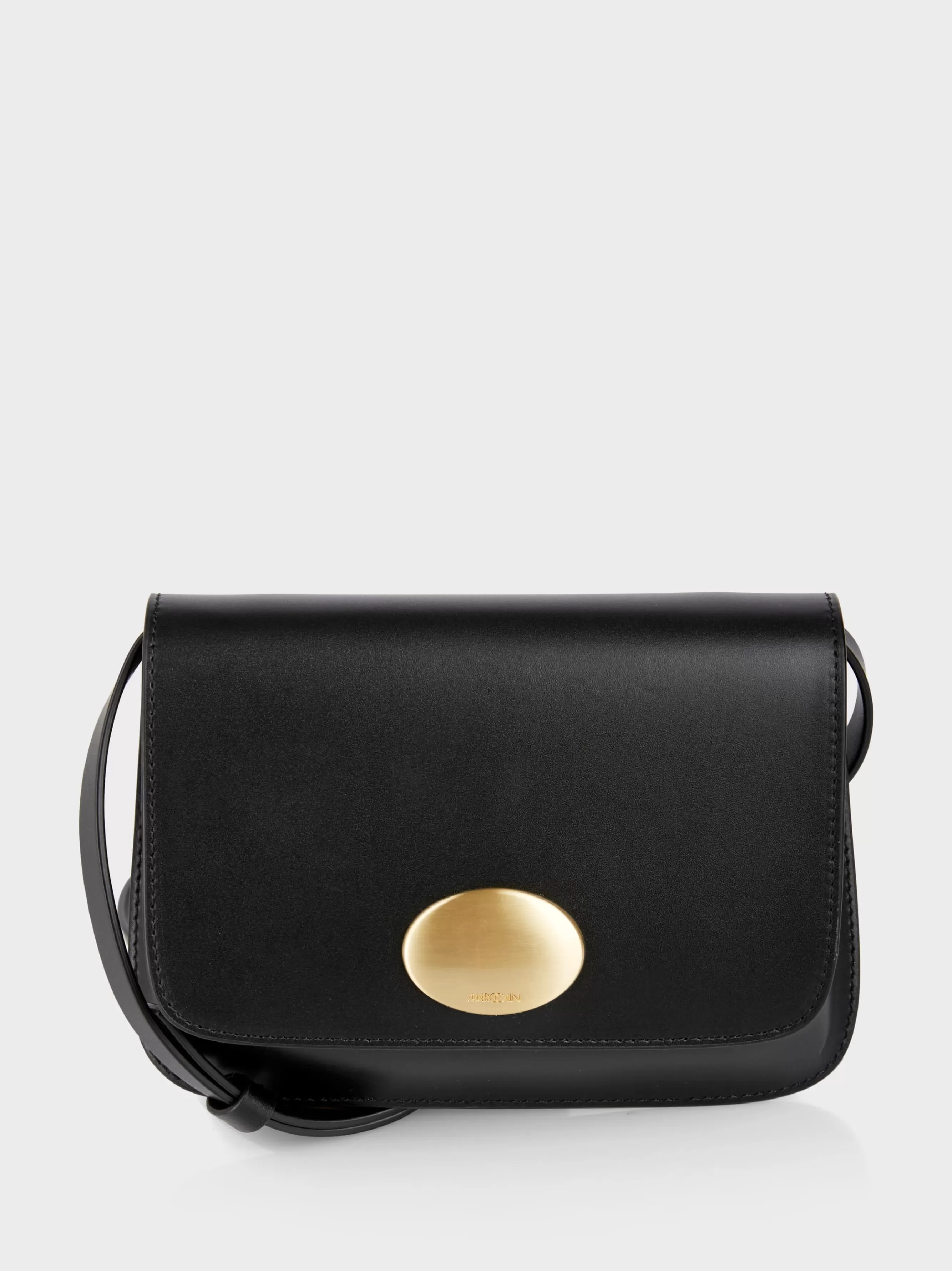 Marc Cain Taschen-MINIBAG "RETHINK TOGETHER" AUS LEDER black