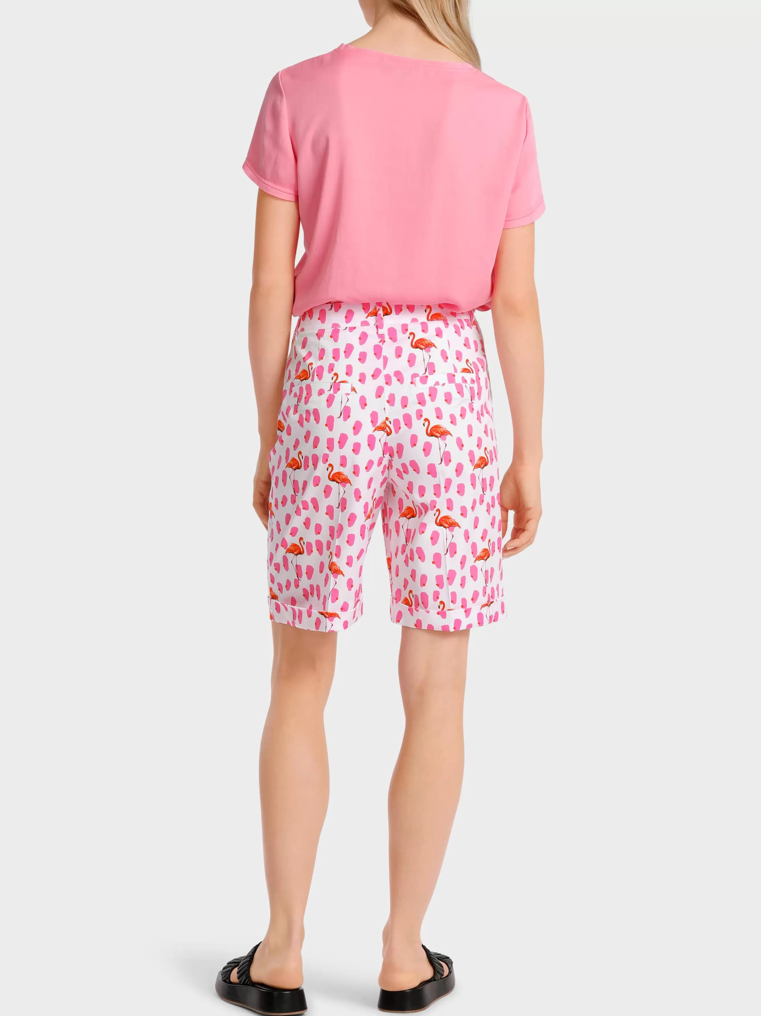 Marc Cain Hosen-MODELL FINIKE – SHORTS MIT ALLOVERPRINT lip gloss