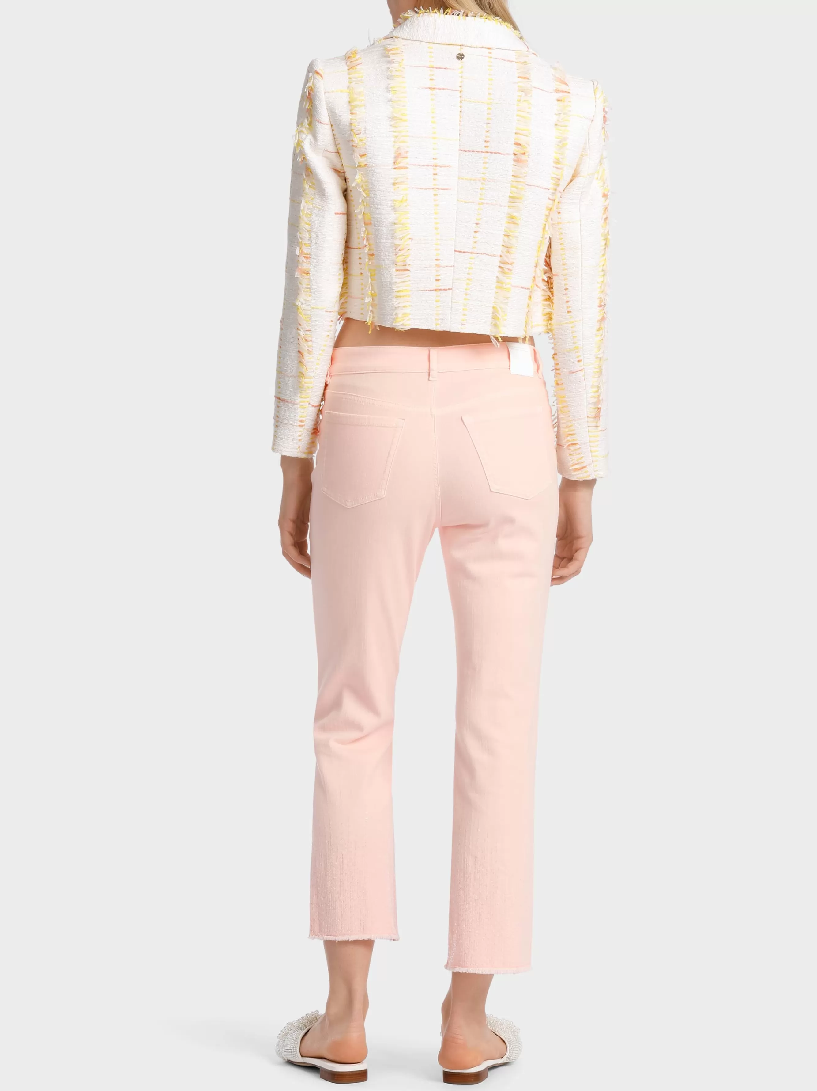 Marc Cain Jeans-MODELL FORLI – JEANS “RETHINK TOGETHER” soft pink